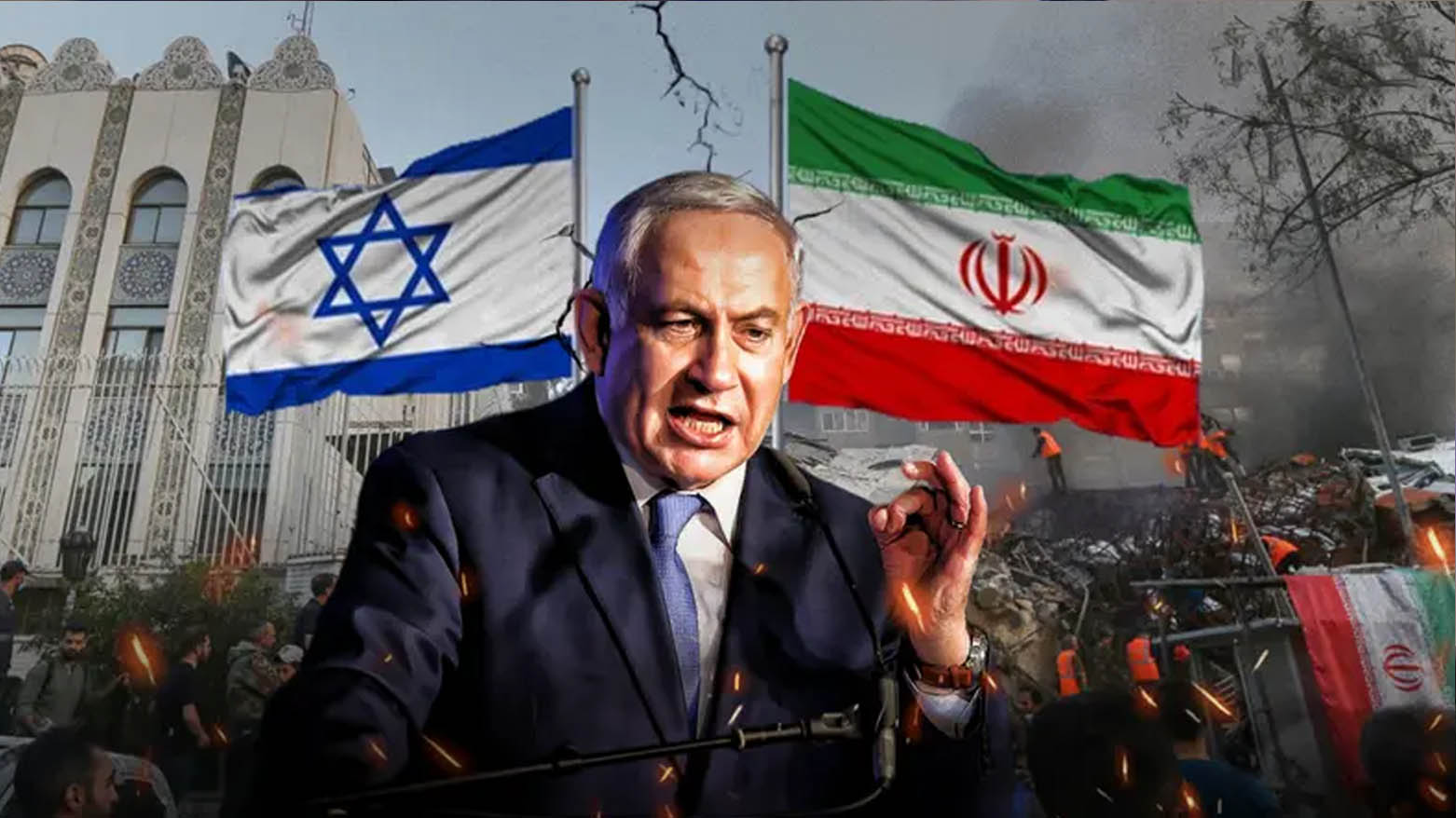 An illustration of Israel's PM Benjamin Netanyahu. (Photo: Al-Arabiaya)