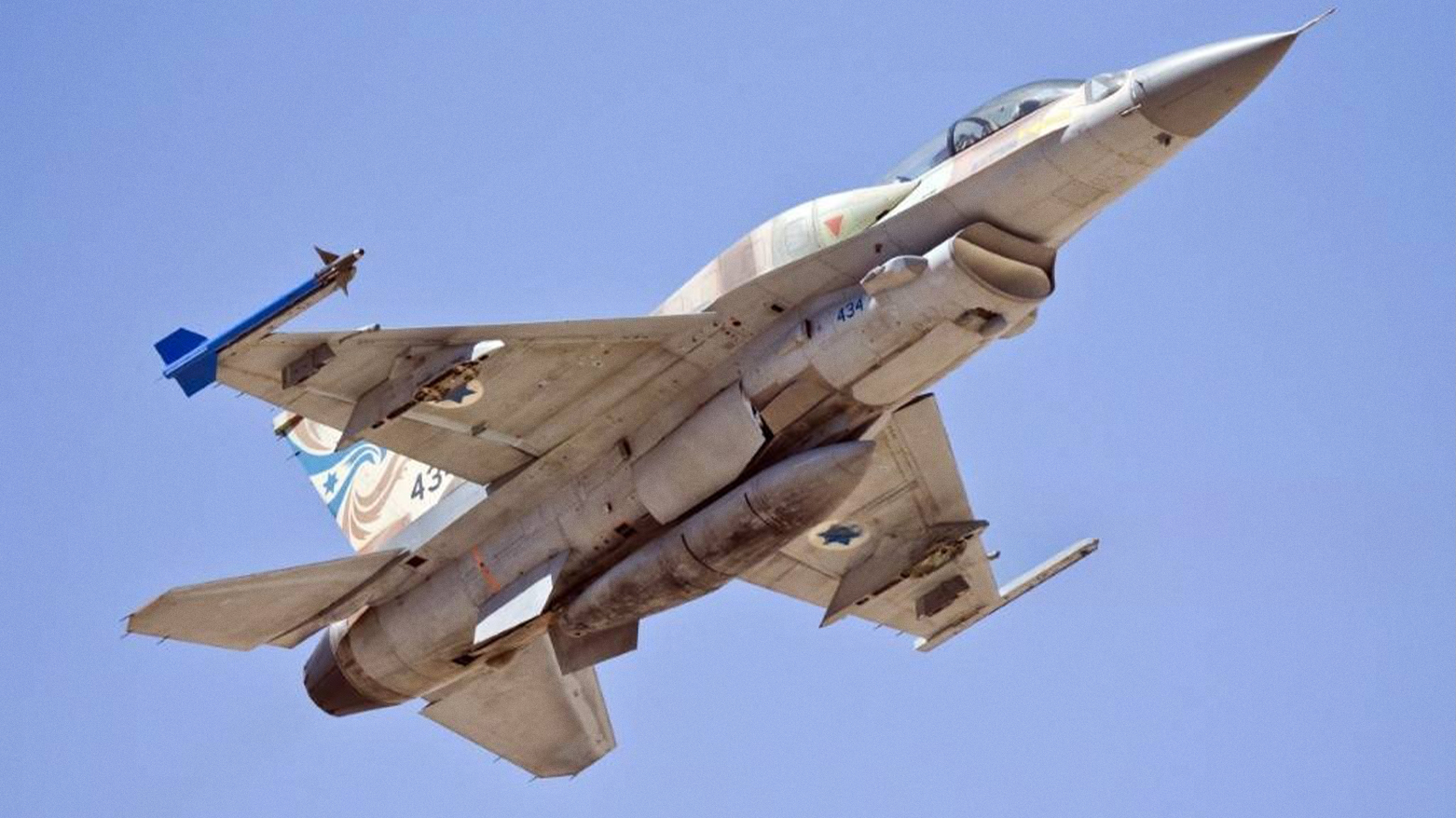 An Israeli F-16 I fighter jet. (Photo: AFP)