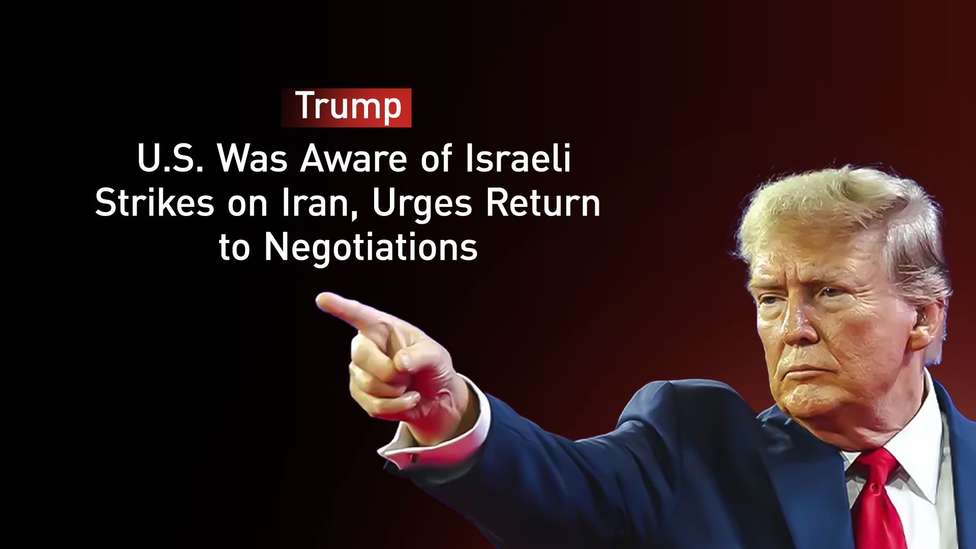 The U.S. President Donald Trump. (Photo: Kurdistan24)