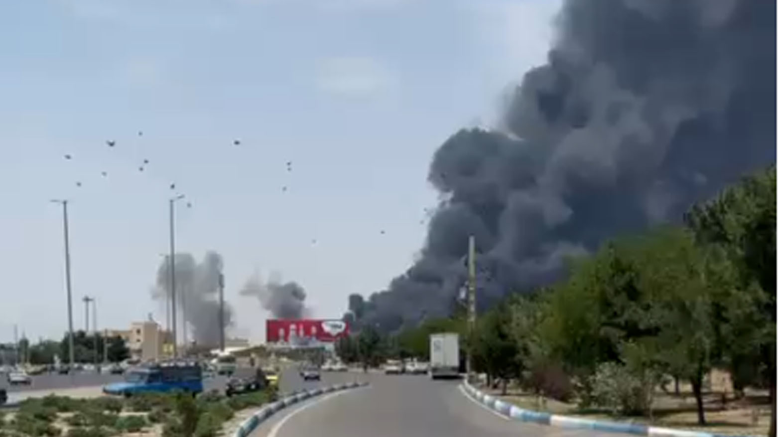دوي انفجارات جديدة في شمال غرب إيران
