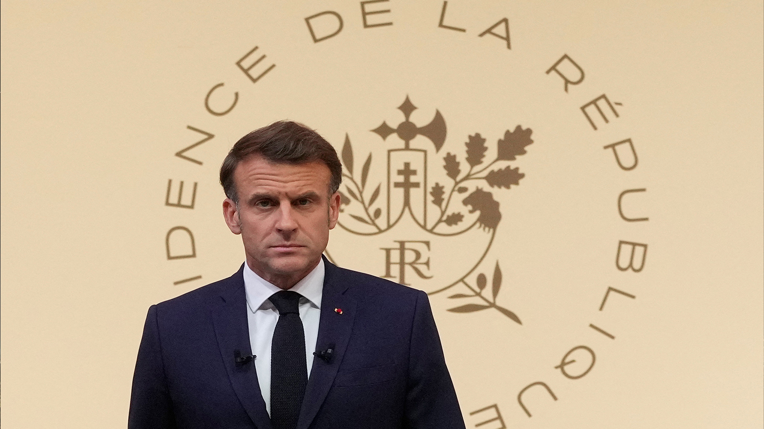French President Emmanuel Macron arrives to hold a press conference at the Elysee Paslace in Paris on June.13, 2025, (Photo: AFP)