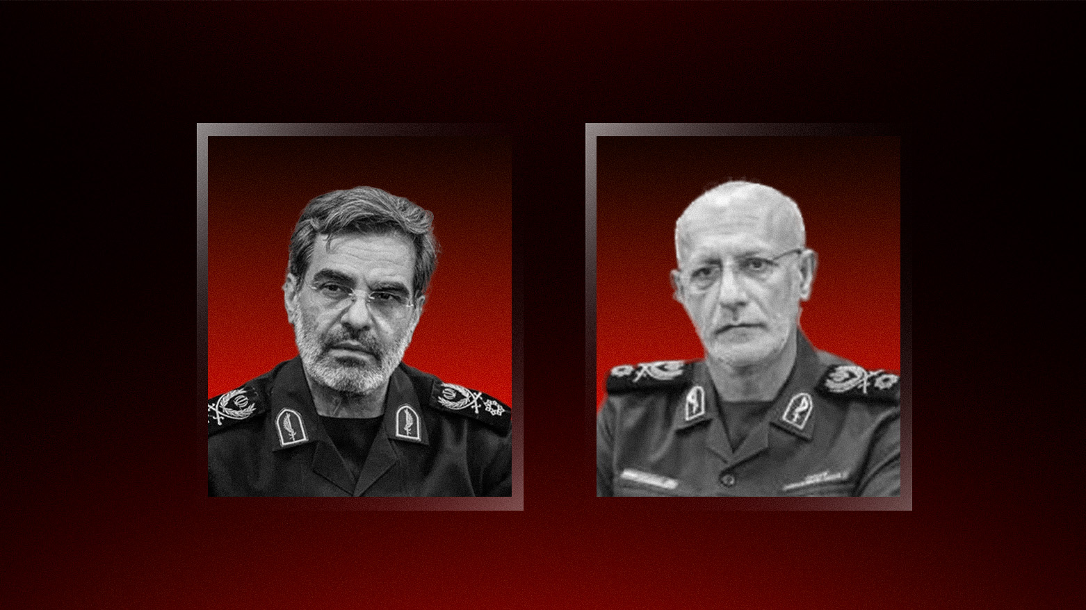 سرتیپ غلامرضا محرابی، معاون اطلاعات ستاد کل نیروهای مسلح، و مهدی ربانی، معاون عملیات ستاد کل