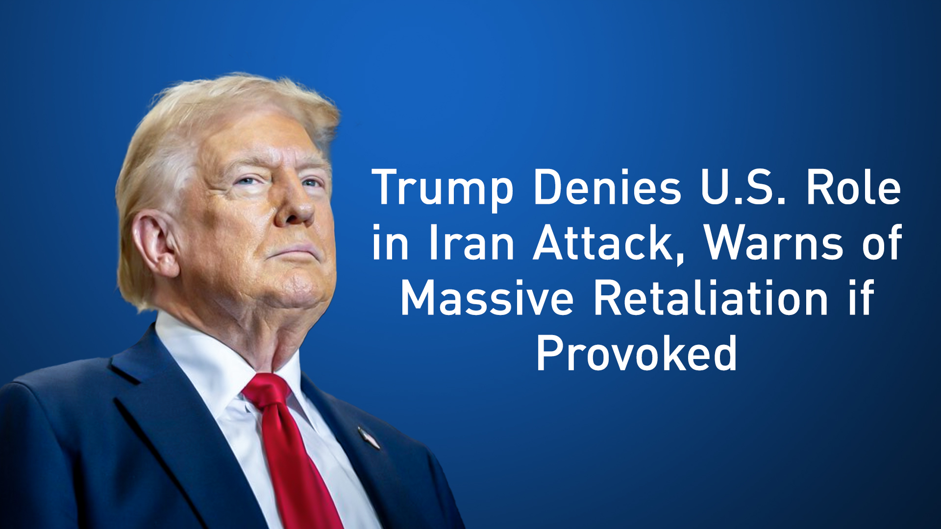 U.S. President Donald Trump. (Graphics: Kurdistan24)