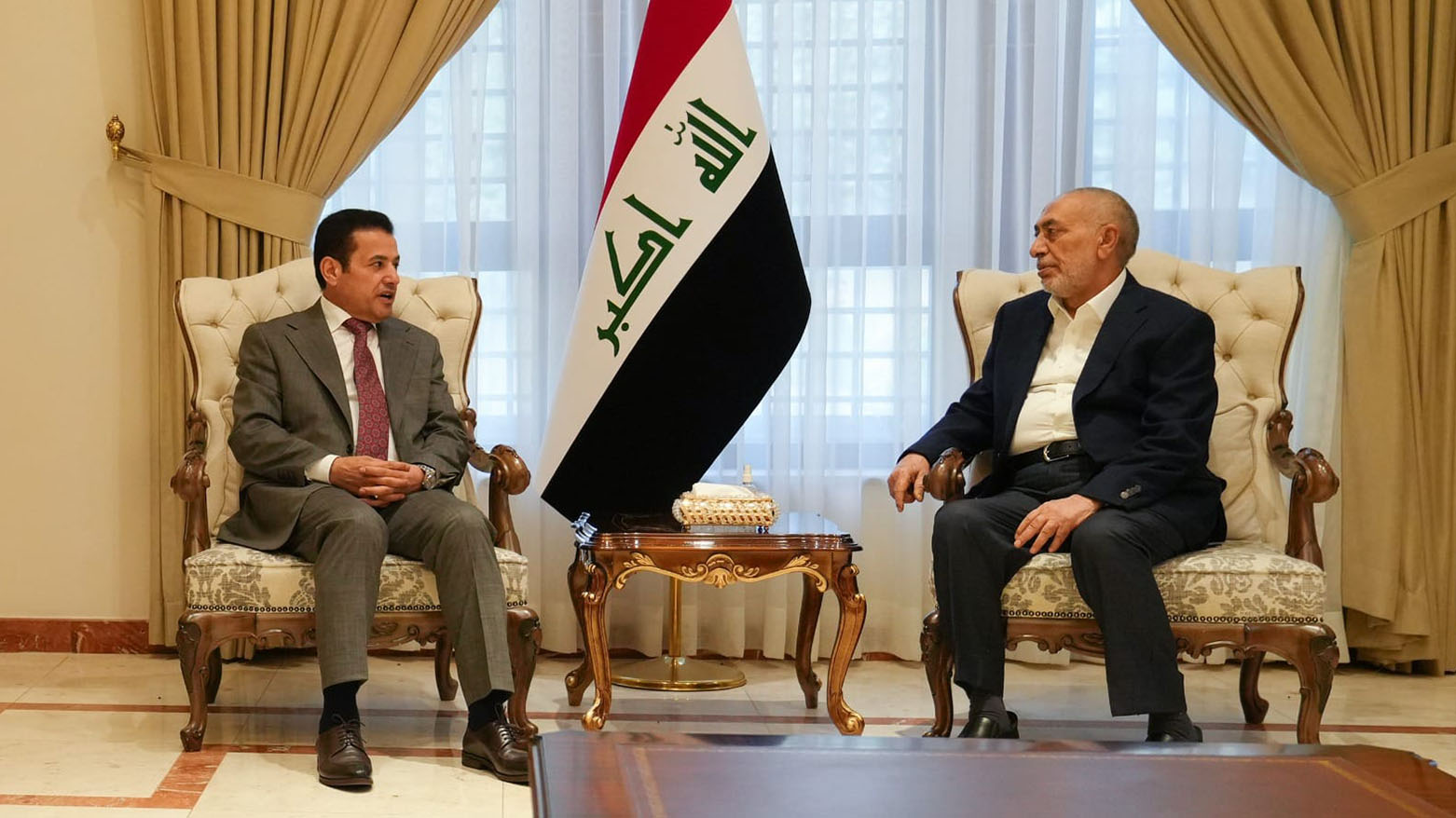 رئيس مجلس النواب يستقبل مستشار الأمن القومي العراقي