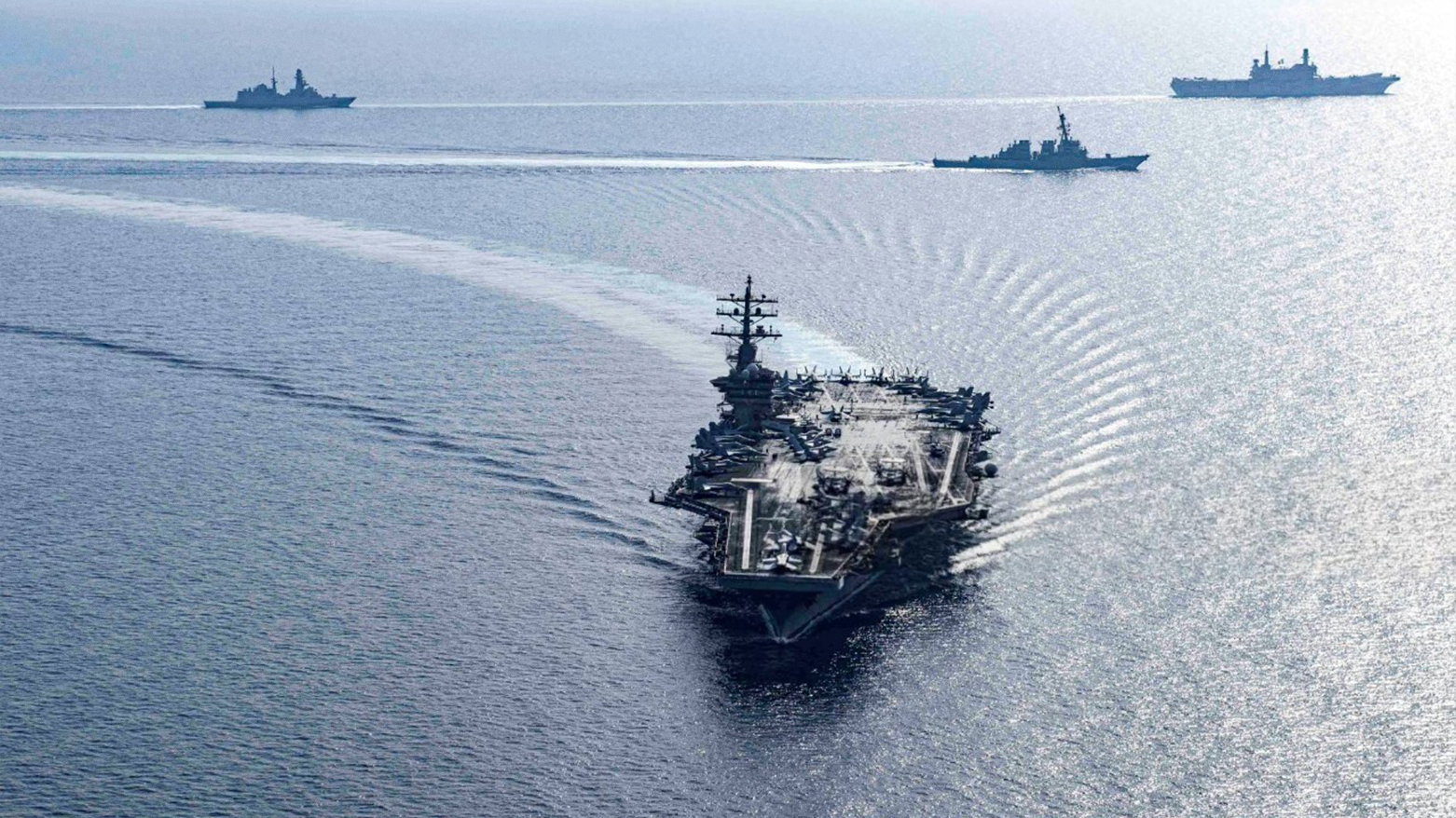 USS Nimitz aircraft carrier. (Photo: AFP)
