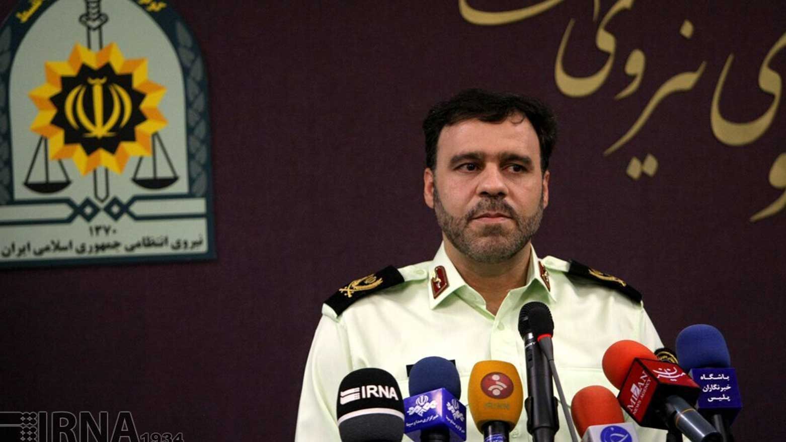 Sa’eed Montazer al-Mahdi, spokesperson for the Police Command of the Islamic Republic of Iran. (Photo: IRNA)