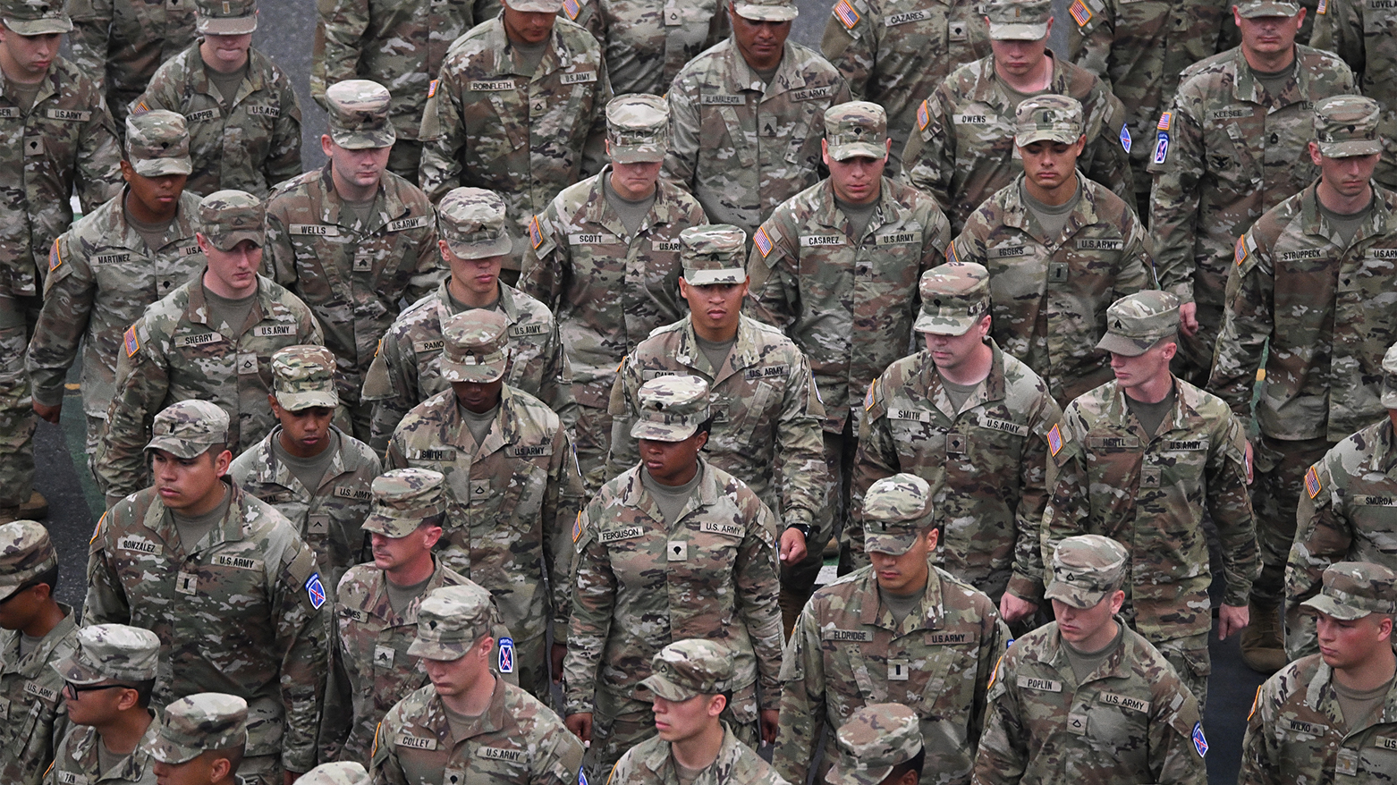 US Army Mountain division combat soldiers. (Photo: AFP)