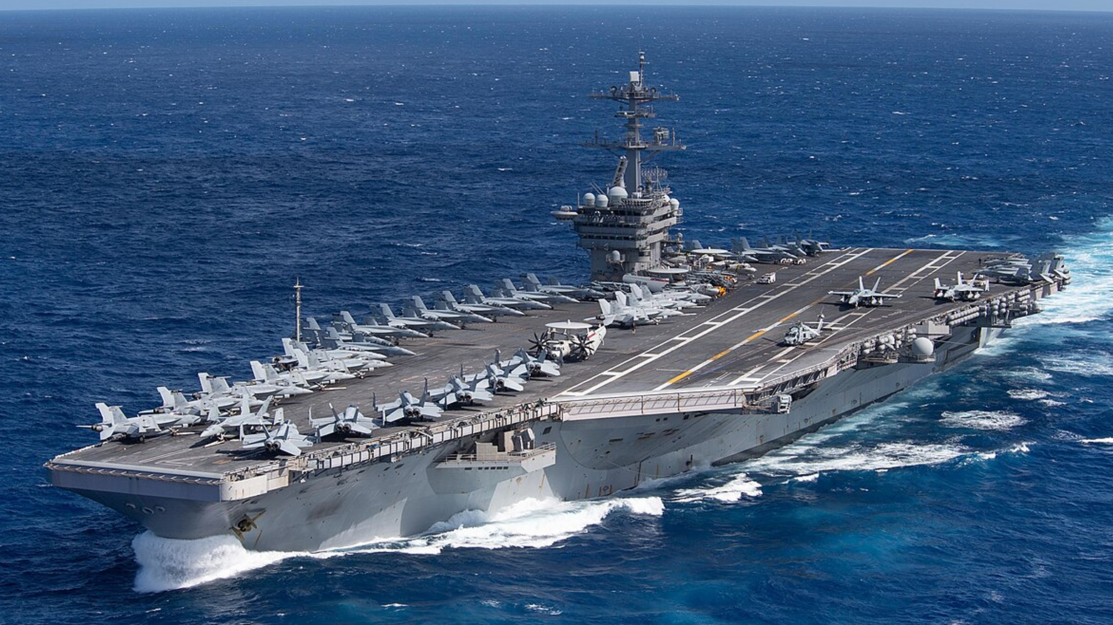 USS Nimitz. (Photo: AFP)