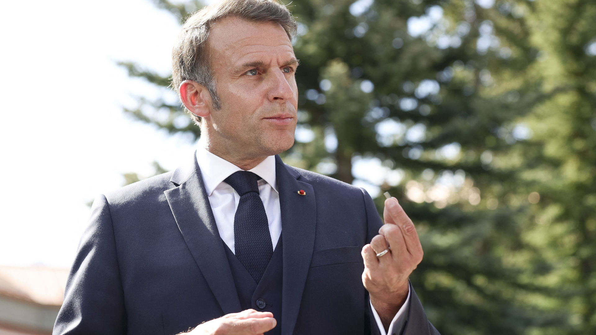 French President Emmanuel Macron. (Photo: AFP)