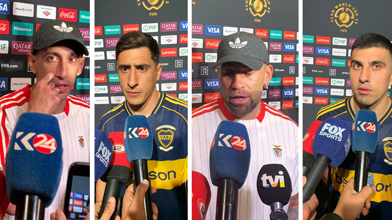 رۆدریگۆ باتالیا، نیكۆلاس ئۆتامێندی، میگێل مێرێنتیل و ئەنحیل دی ماریا