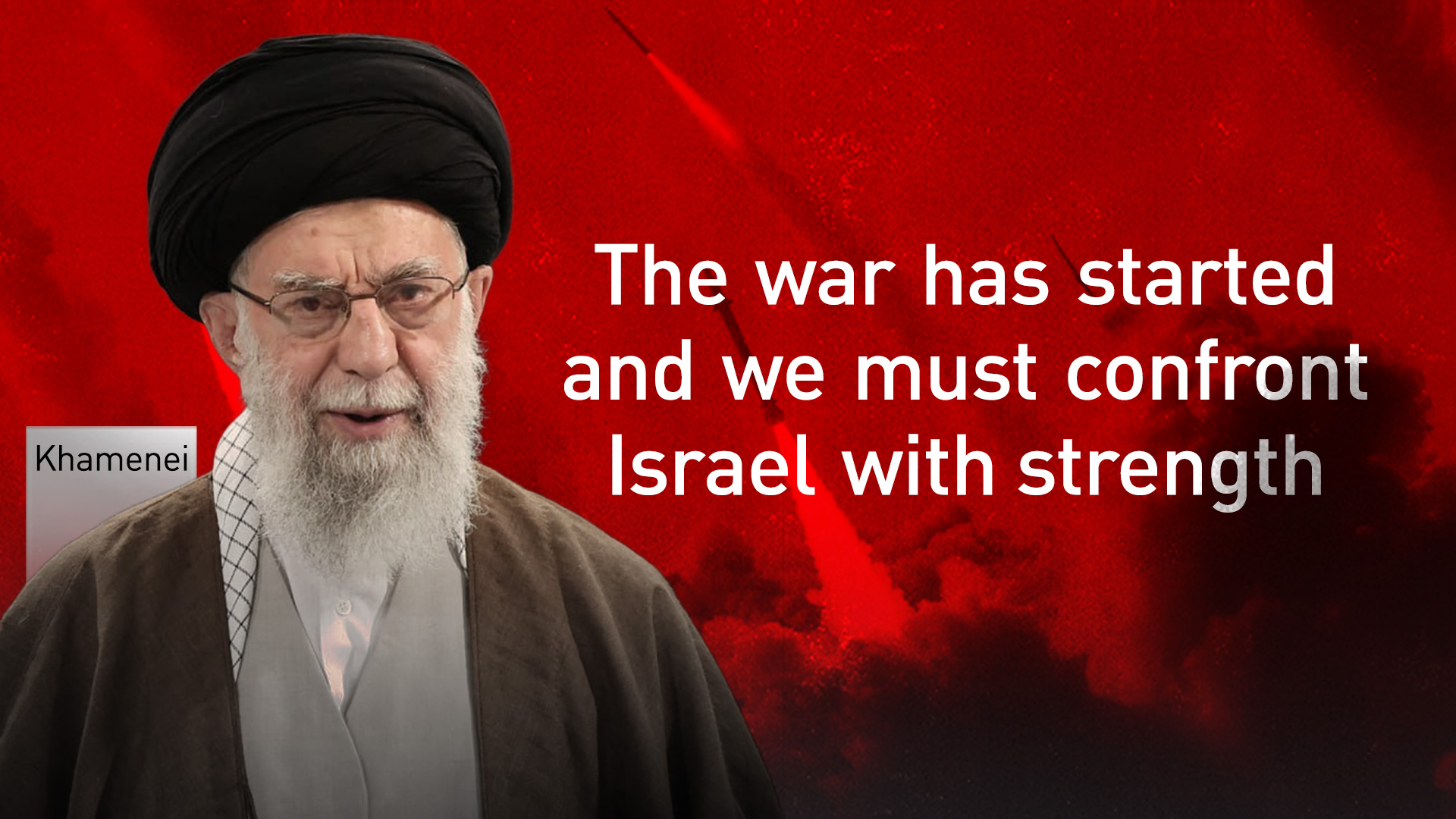 Iran's Supreme Leader Ayatollah Ali Khamenei. (Graphic: Designed by Kurdistan24)