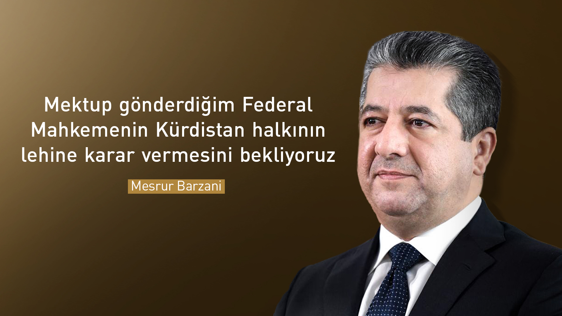 Mesrur Barzani: Maaş bizim için en önemli konu