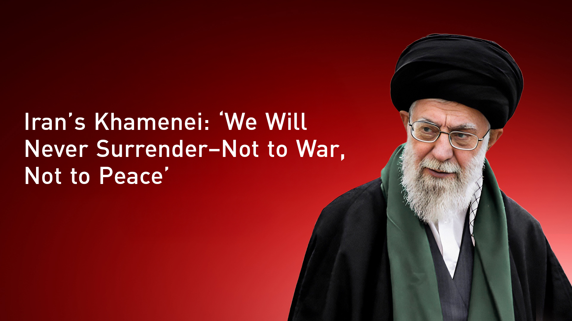 Iran's Supreme Leader Ayatollah Ali Khamenei. (Photo: AFP)