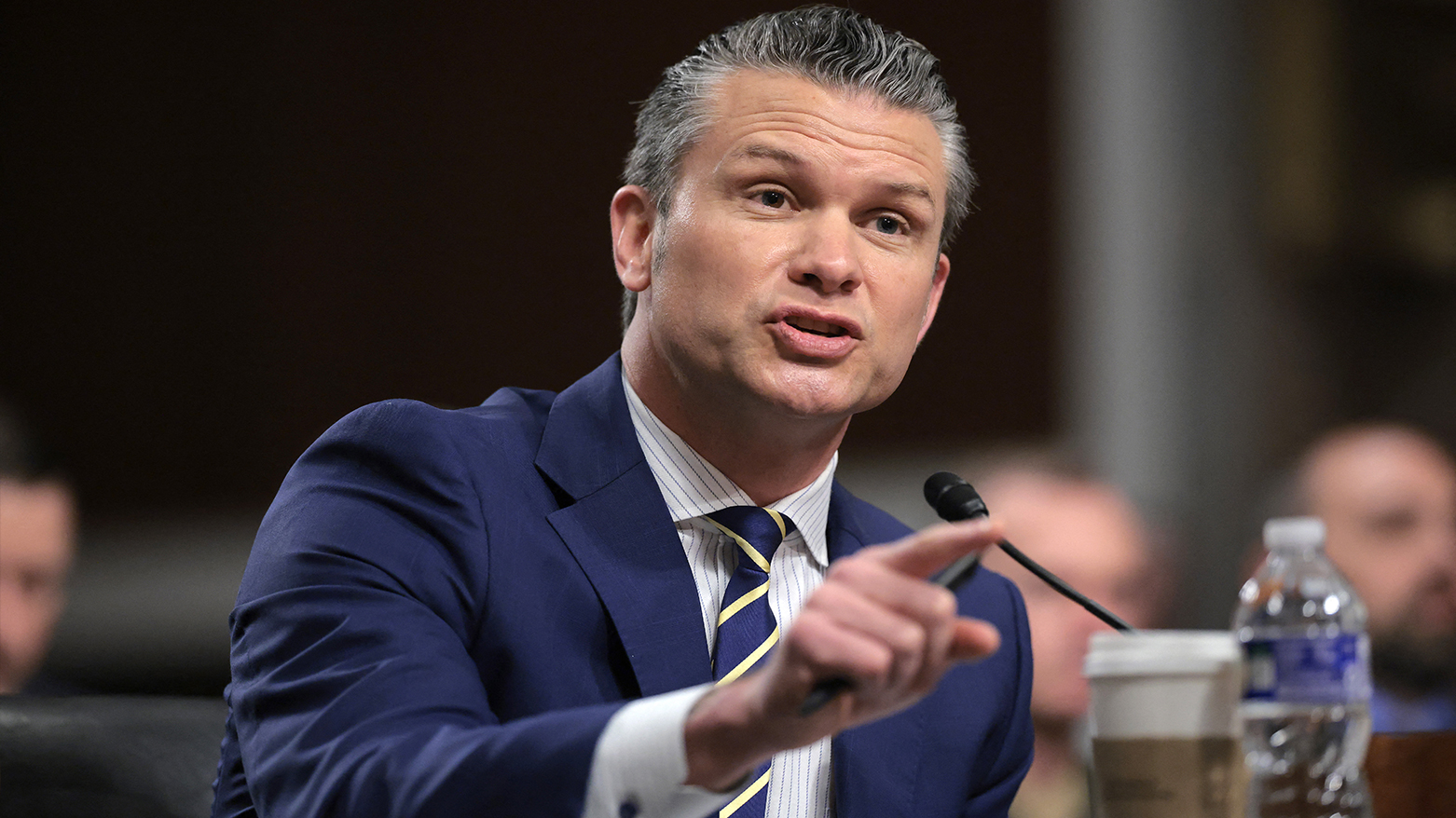 Secretary of Defense Pete Hegseth testifies before the Senate Armed Services Committee in the Dirksen Senate Office Building on Jun. 18, 2025 in Washington, DC. (Photo: AFP)