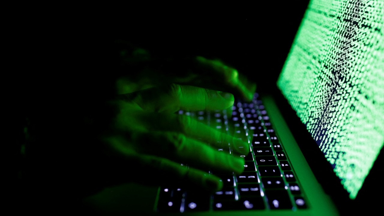 An illustration sample of cybersecurity code typing into the system. (Photo: Reuters)