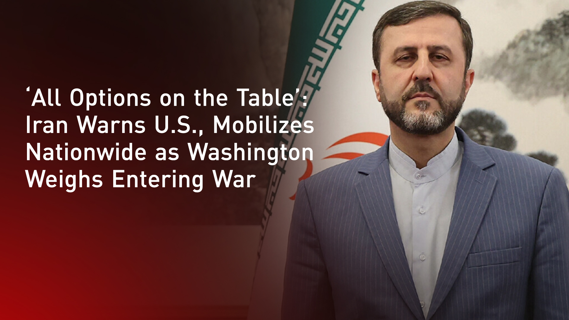 Iran's Deputy Foreign Minister Kazem Gharibabadi. (Photo: Iran's FM)