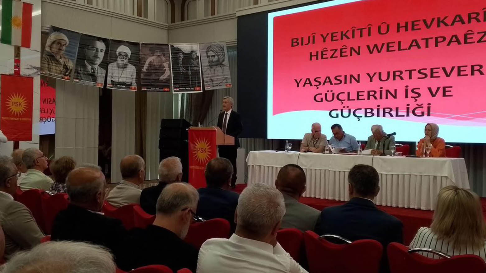 Mustefa Ozçelîk pîrozbahî li Bayrem Bozyel kir û banga "tifaqa neteweyî" kir