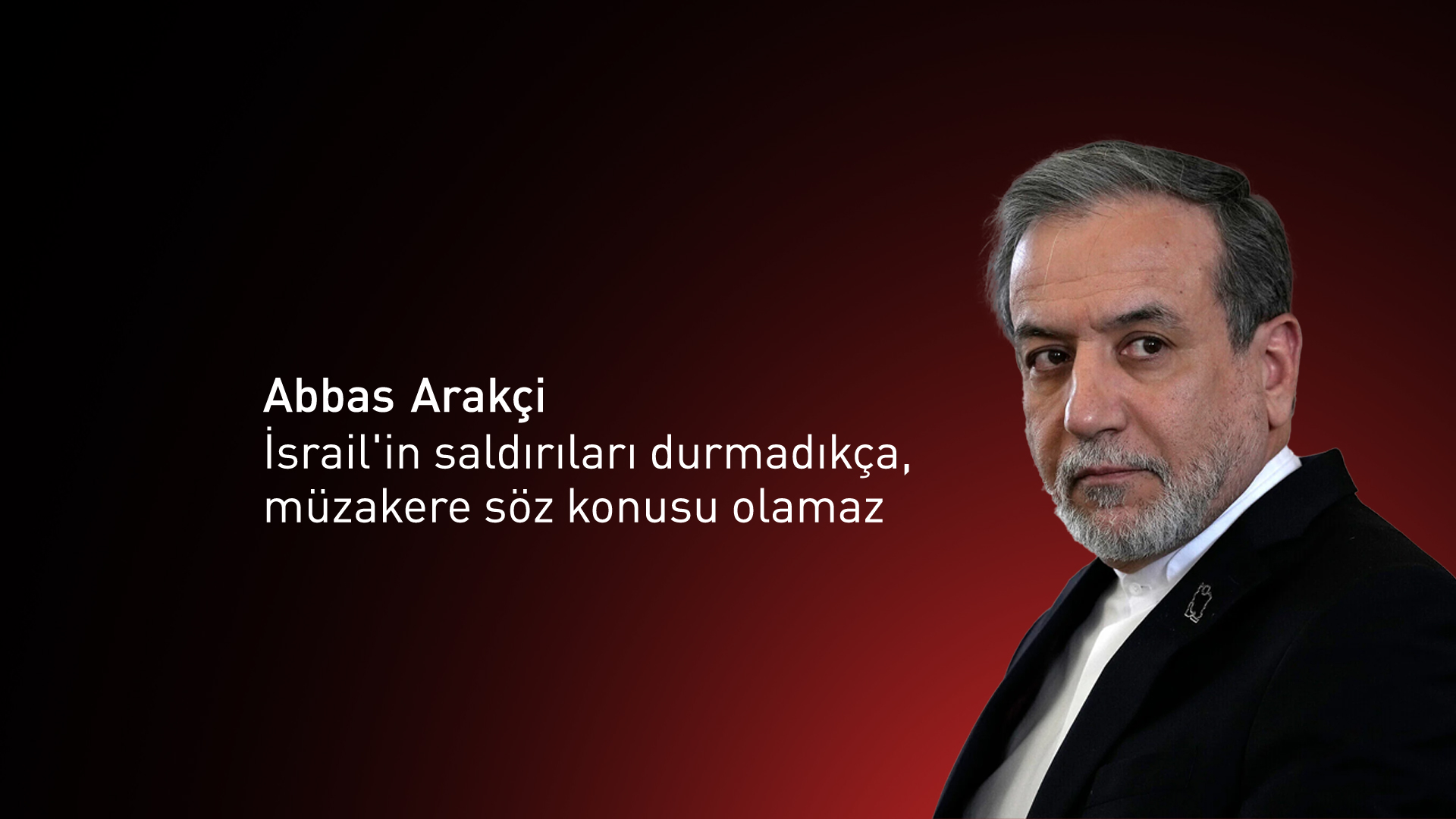 İran'dan müzakerelerin yeniden başlamasına ilişkin açıklama