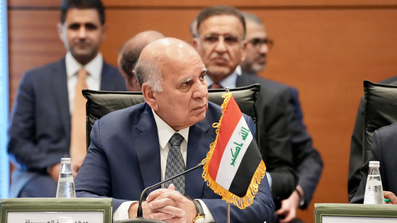 Iraqi Foreign Minister Fuad Hussein. (Photo: INA)