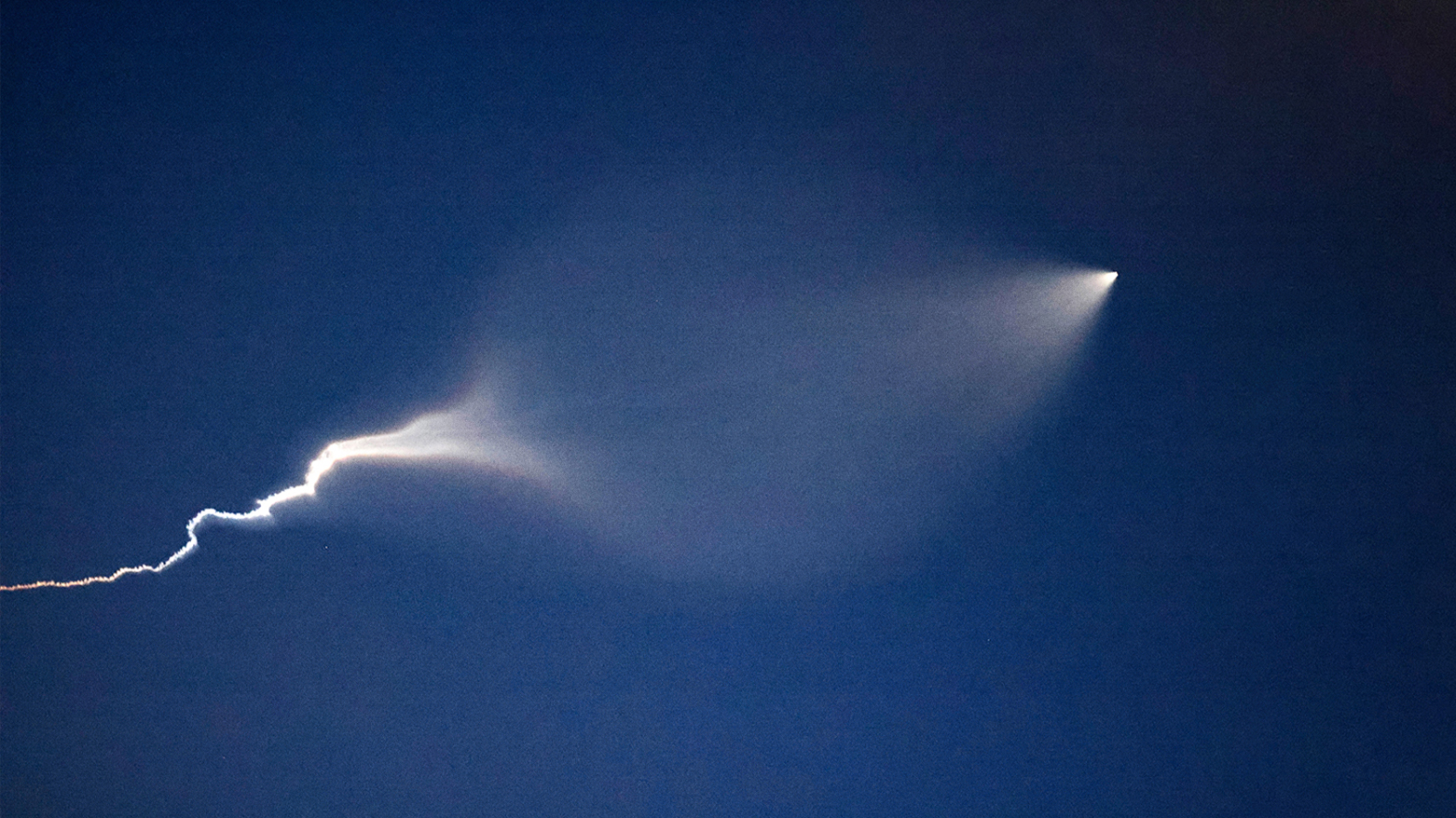 A missile is fired from Iran toward Israel on June 18, 2025, on the sixth day of fighting between the two foes. (Photo: AFP)