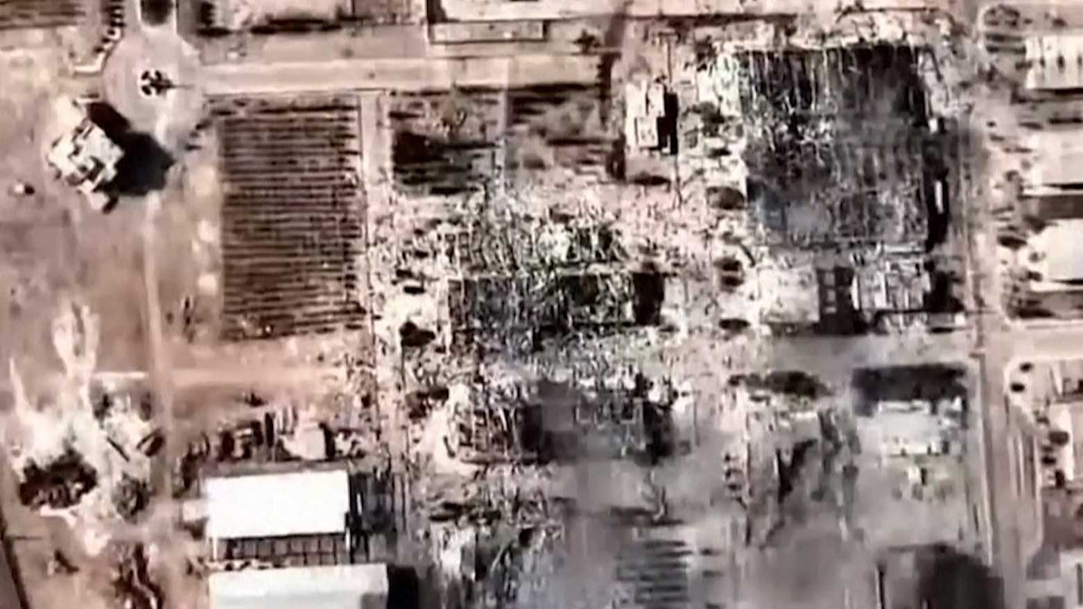 The Nuclear site in Isfahan, Iran, following the second Israeli strike on June 21, 2025. (Photo: IDF)