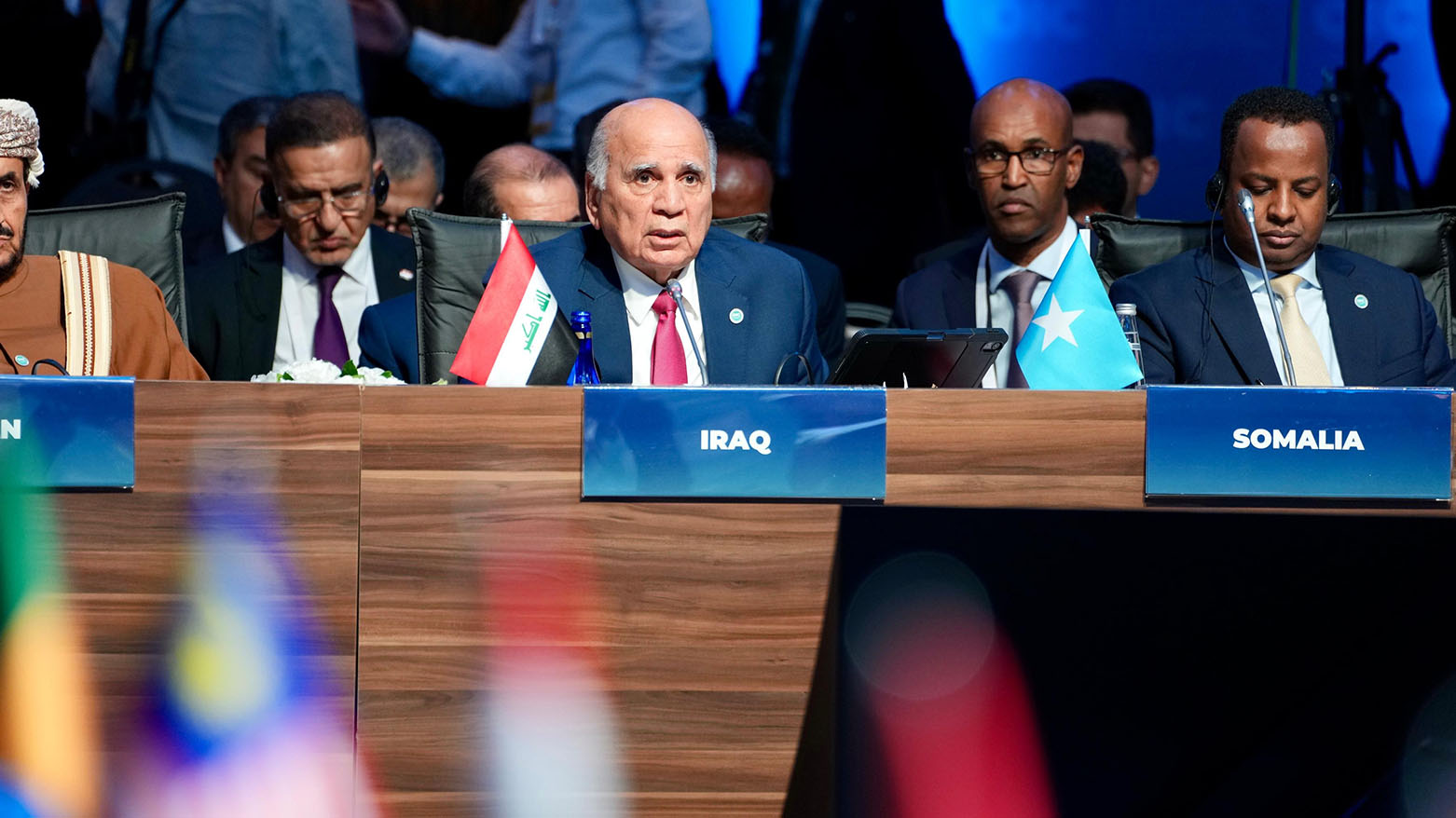 Iraqi Deputy Prime Minister and Foreign Minister Fuad Hussein. (Photo: Archive)