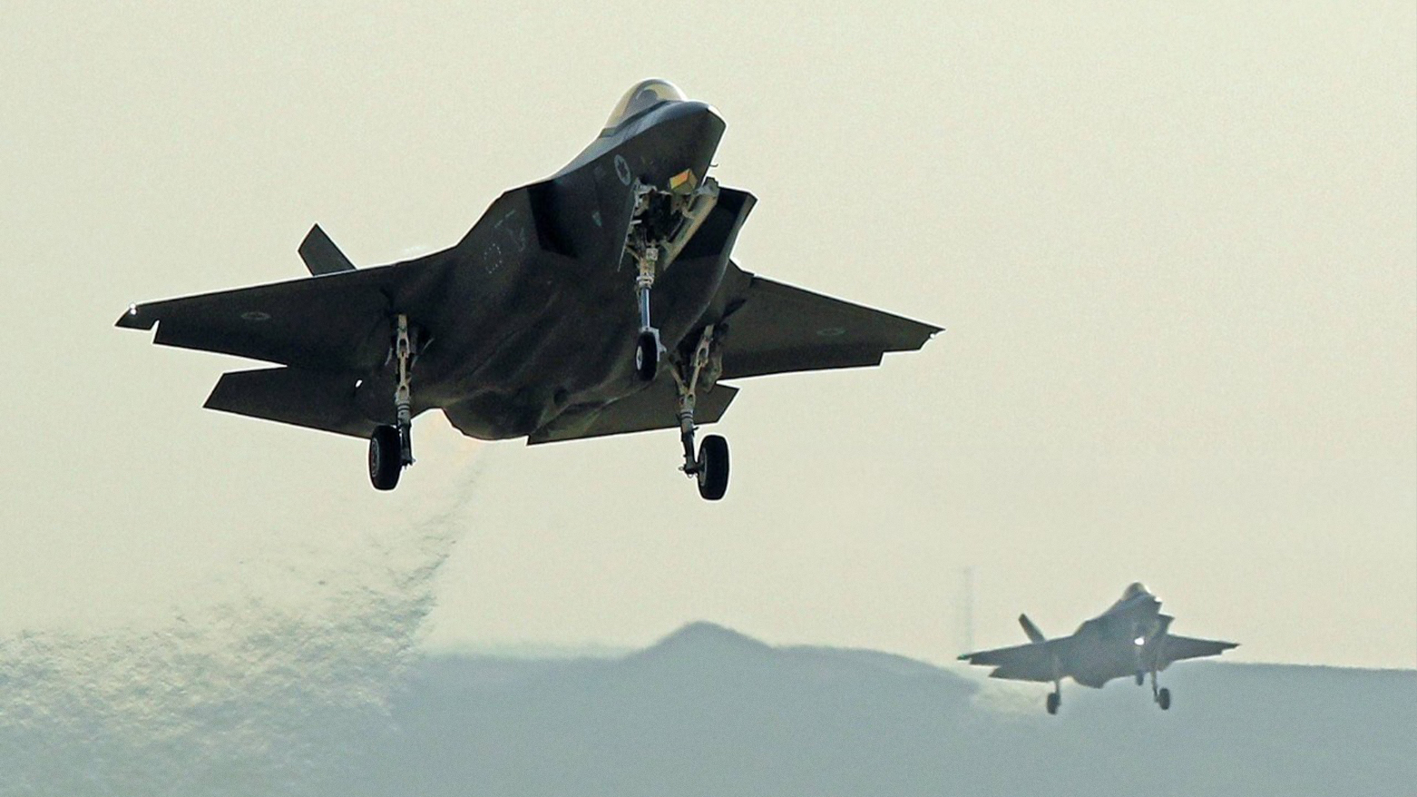 Israeli F35 I fighter jets. (Photo: AFP)