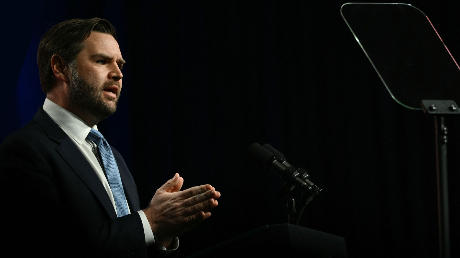 US Vice President JD Vance speaks at the National League of Cities Congressional Conference in Washington, DC, on Mar. 10, 2025. (Photo: AFP)
