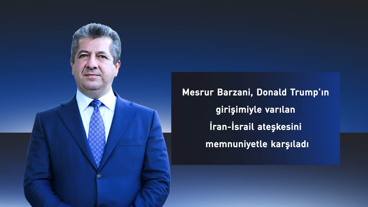 Başbakan Barzani, İran ile İsrail arasındaki ateşkesi memnuniyetle karşıladı