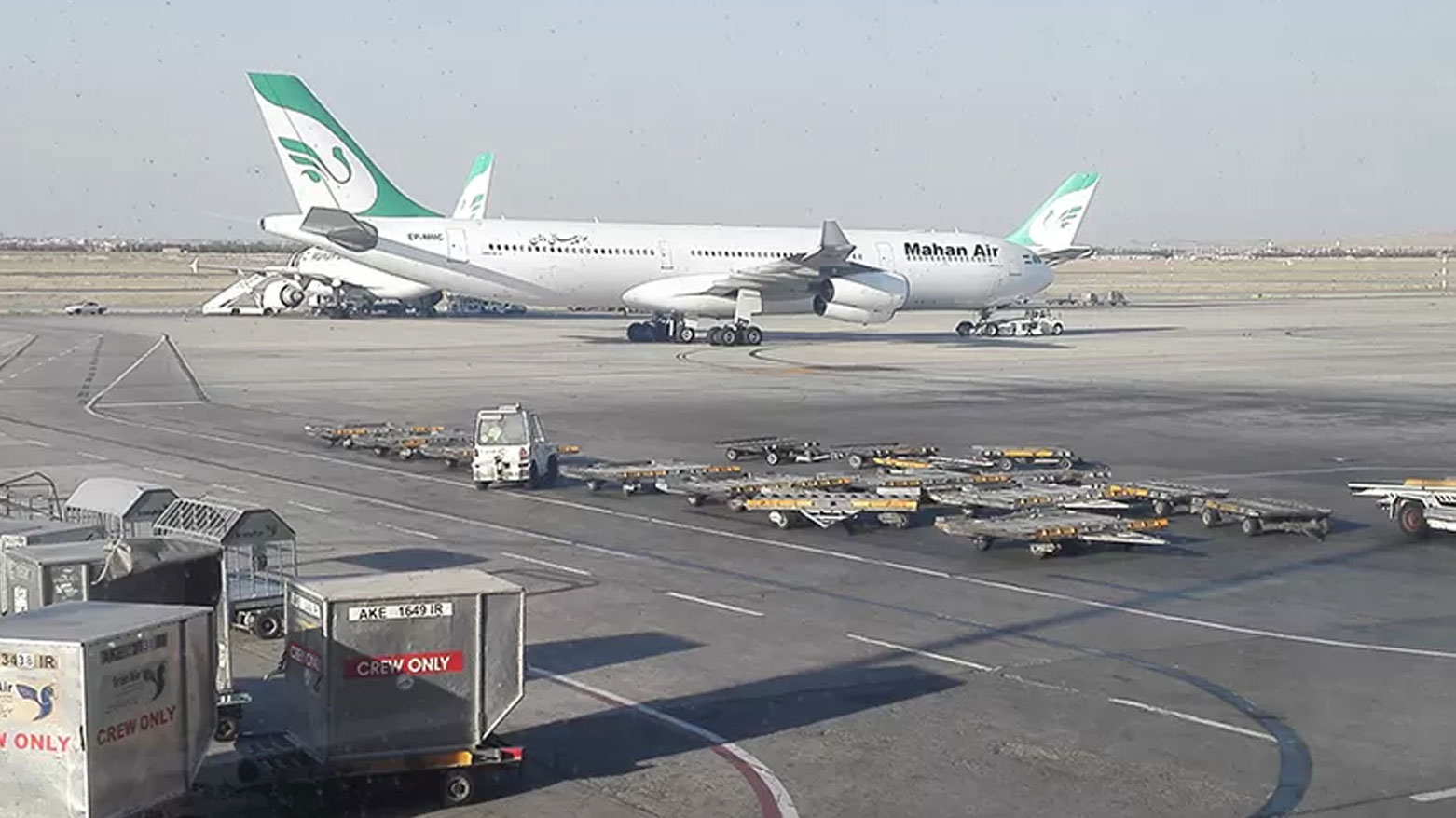 مطار الإمام الخميني الدولي في طهران (وكالات)