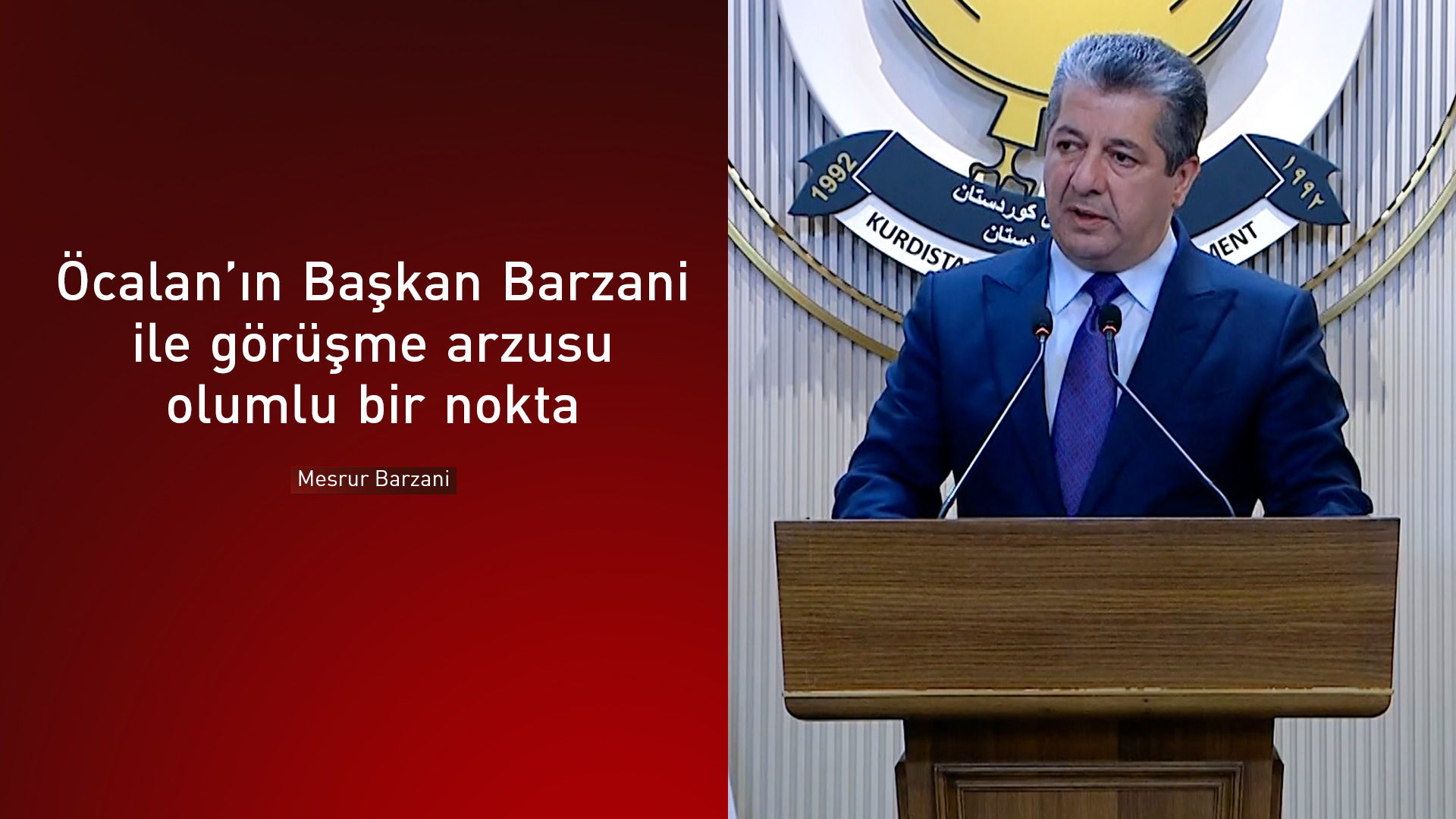 Başbakan, Öcalan’ın Başkan Barzani ile görüşme arzusunu değerlendirdi