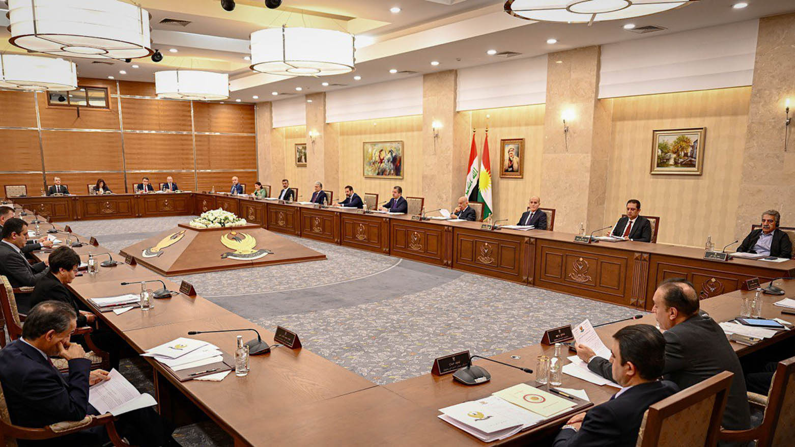 The meeting of the KRG Council of Ministers, June 25, 2025. (Photo: KRG)