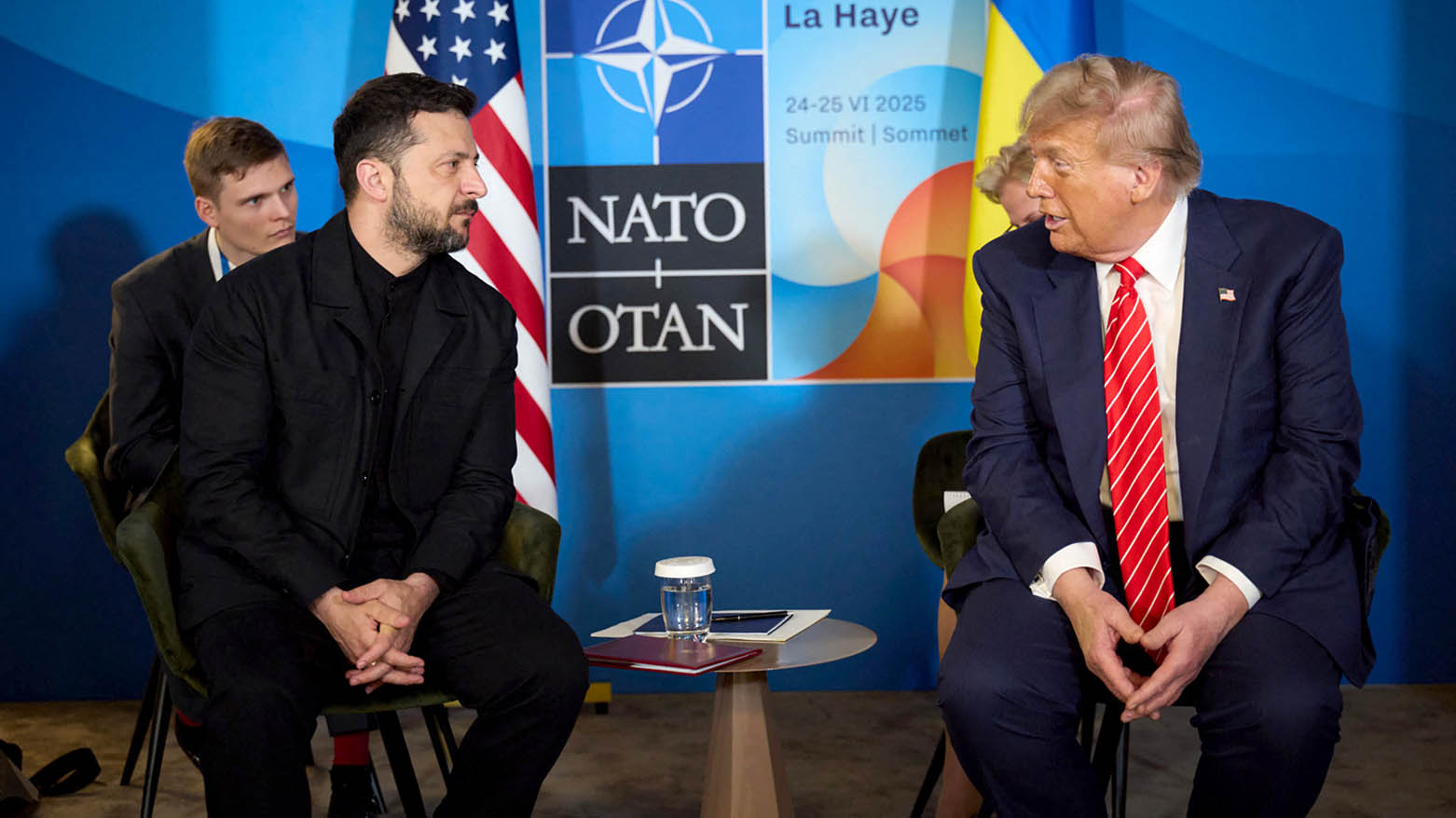 Volodymyr Zelenskyy û Donald Trump