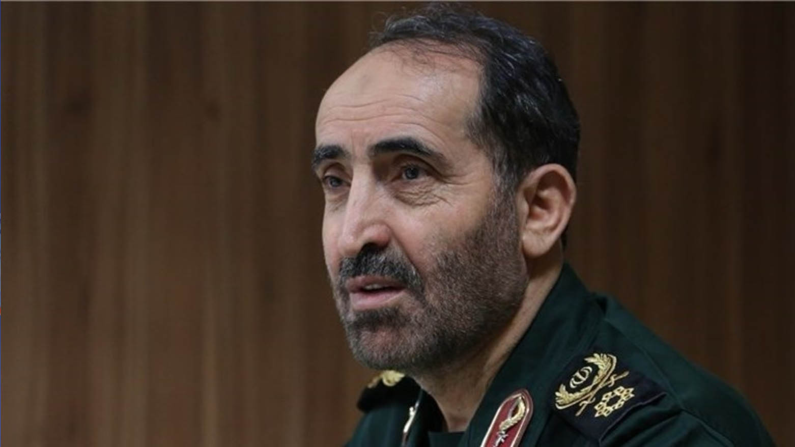 Ali Shadmani, the Commander of the Khatam al-Anbiya Central Headquarters. (Photo: Tasnim News Agency)