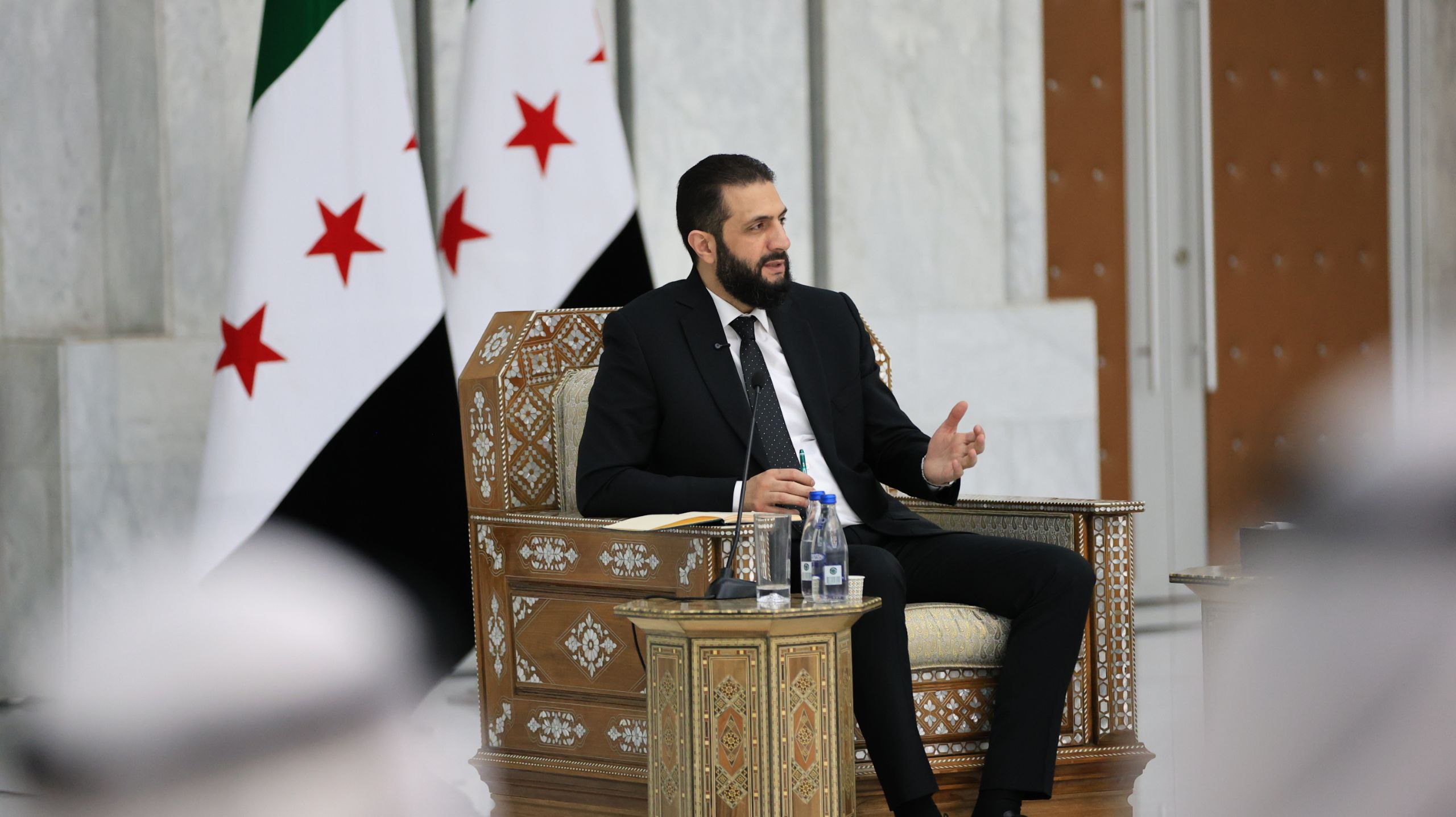 Syrian President Ahmed al-Shara, in Damascus, Jun. 25, 2025. (Photo: SANA)