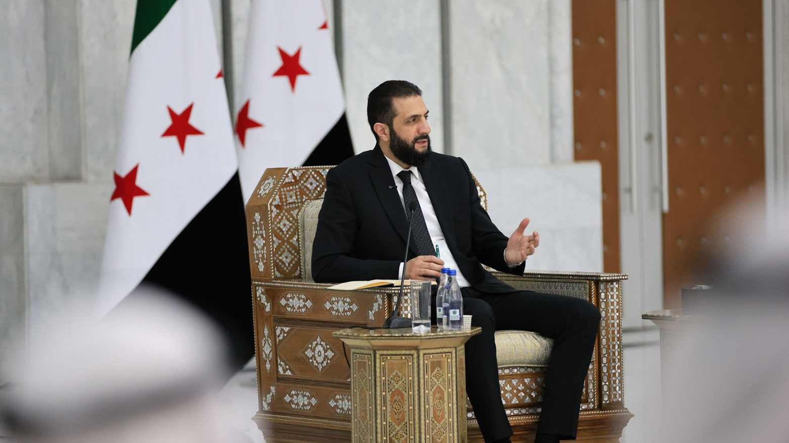 الرئيس السوري أحمد الشرع