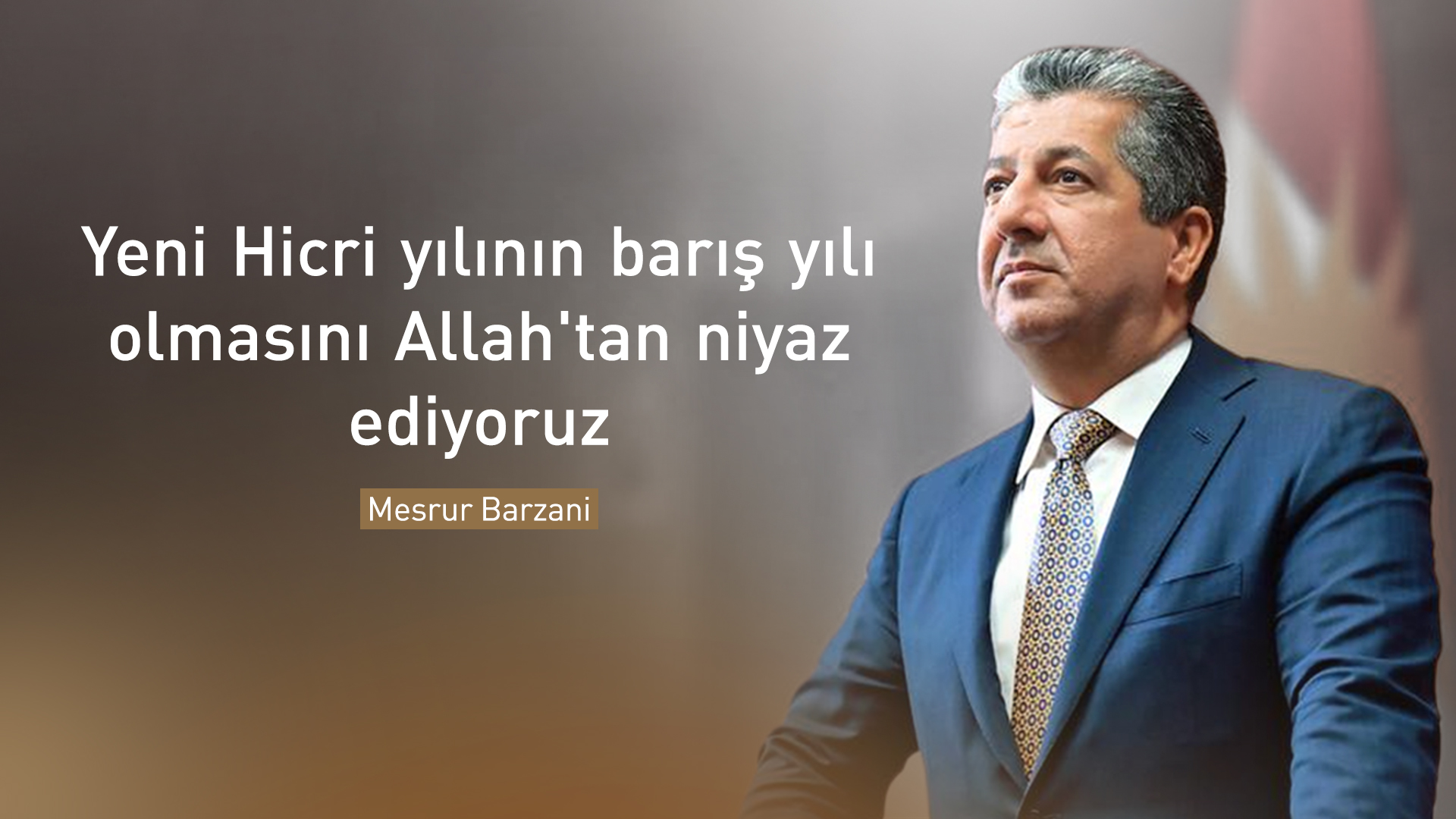 Kürdistan Bölgesi Başbakanı Mesrur Barzani