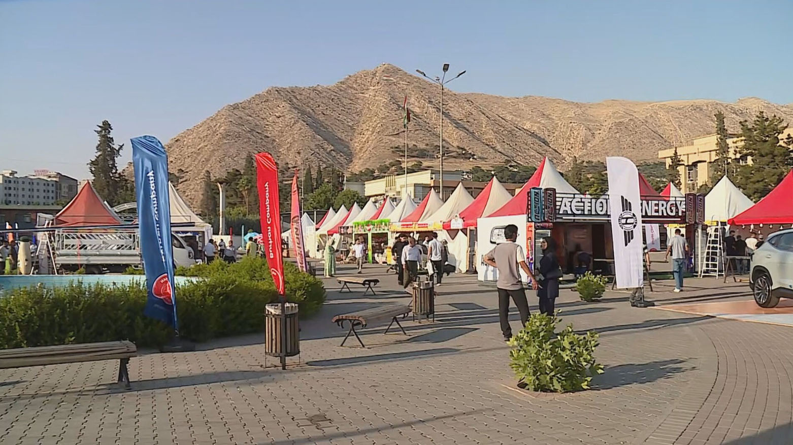 Duhok's first-ever summer festival with the participation of over 100 local and international companies. (Photo: Kurdistan24)