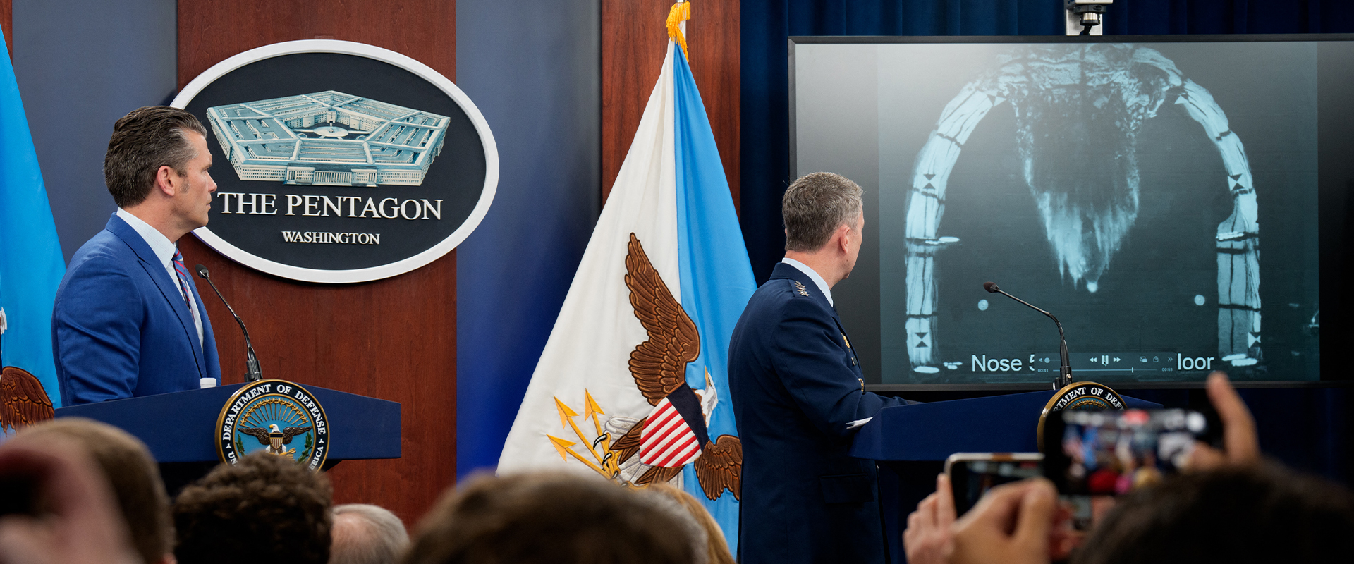 ئەمەریکا دیمەنی چۆنێتی بۆمبارانی دامەزراوەی ئەتۆمی فۆردۆی ئێرانی بڵاو کردەوە