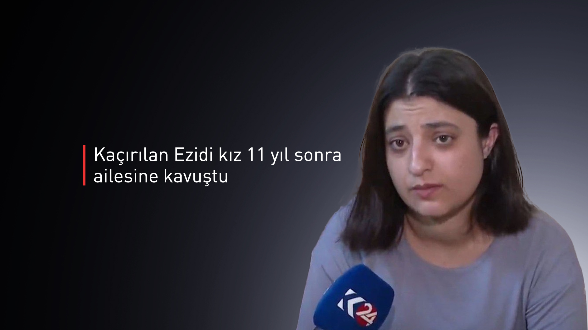 Kaçırılan Ezidi kız ailesine kavuştu