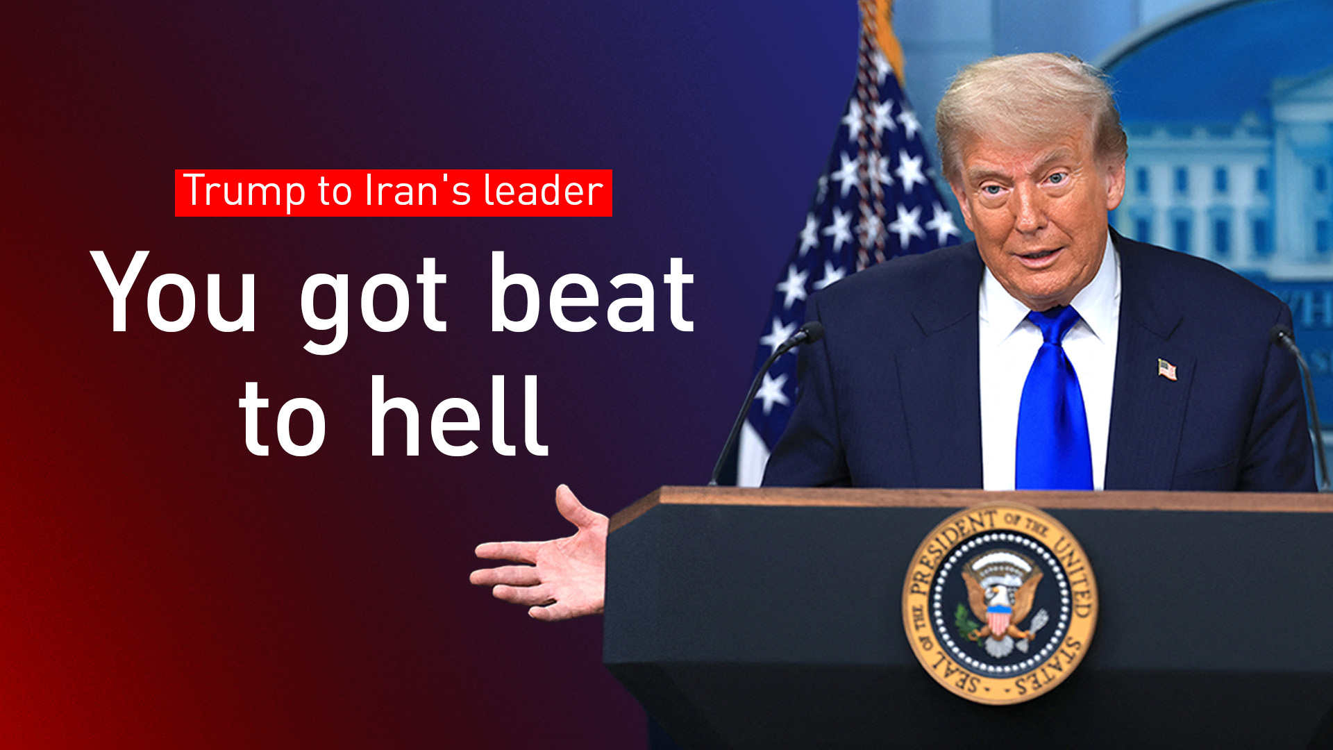 United States President Donald Trump. (Graphic: Designed by Kurdistan24)