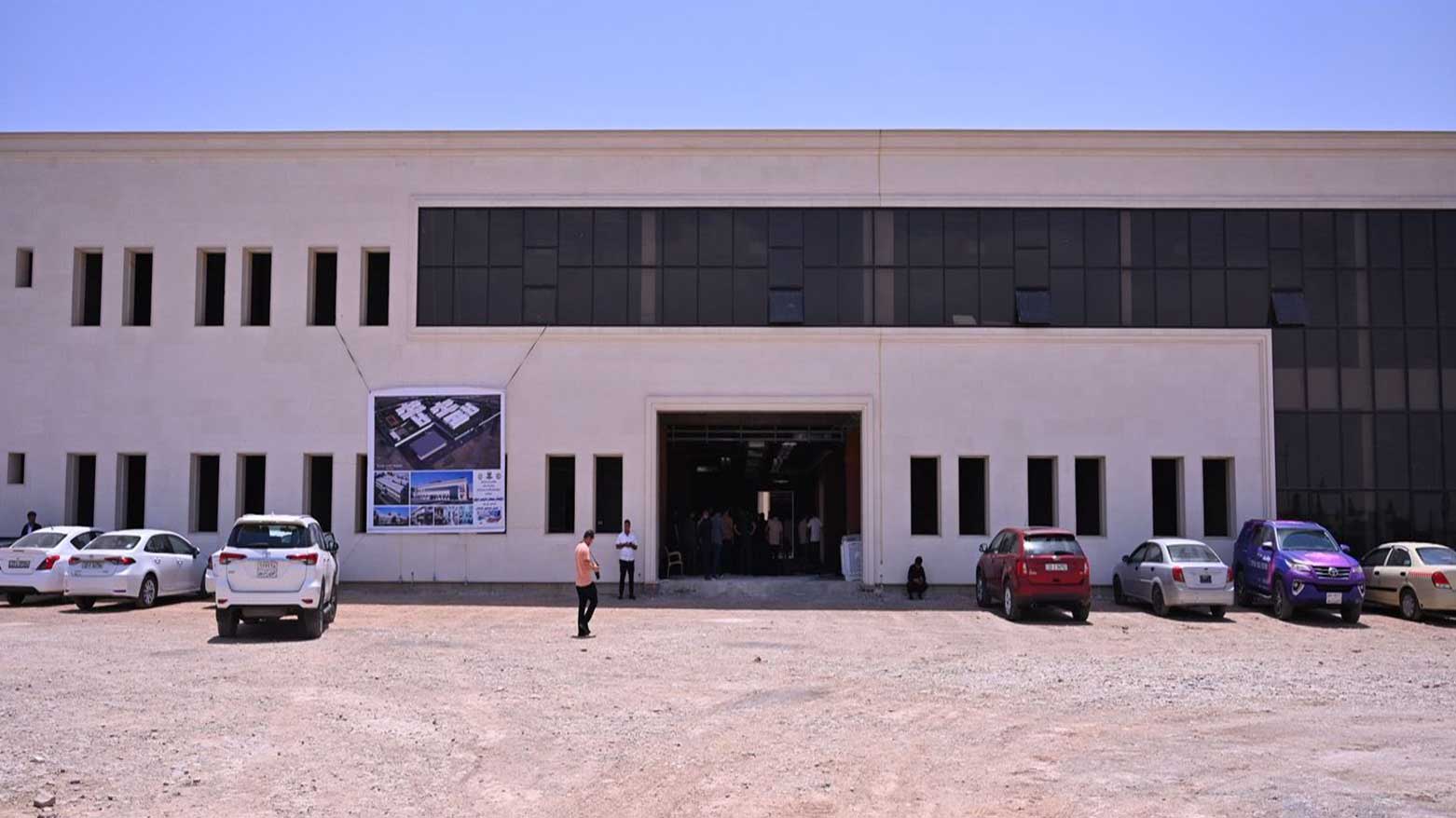 The modern mental health hospital in Erbil, Kurdistan Region, under final stages of construction. (Photo: Kurdistan24)