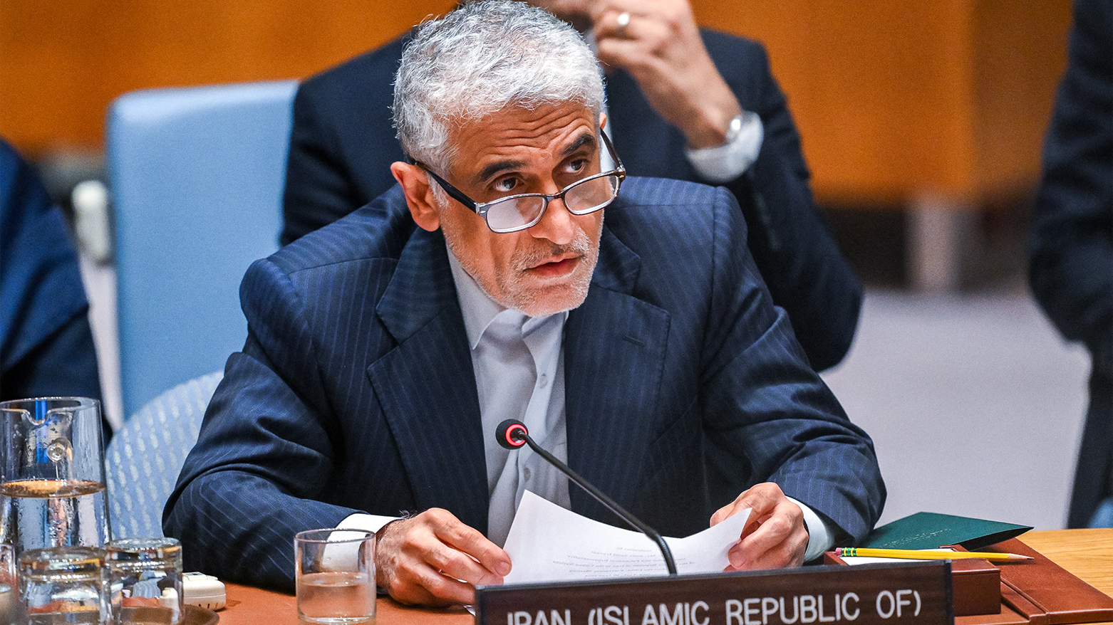 ئەمیر سەعید ئیرەوانی، نوێنەری ئێران لە ئەنجوومەنی ئاسایشی نێودەوڵەتیی