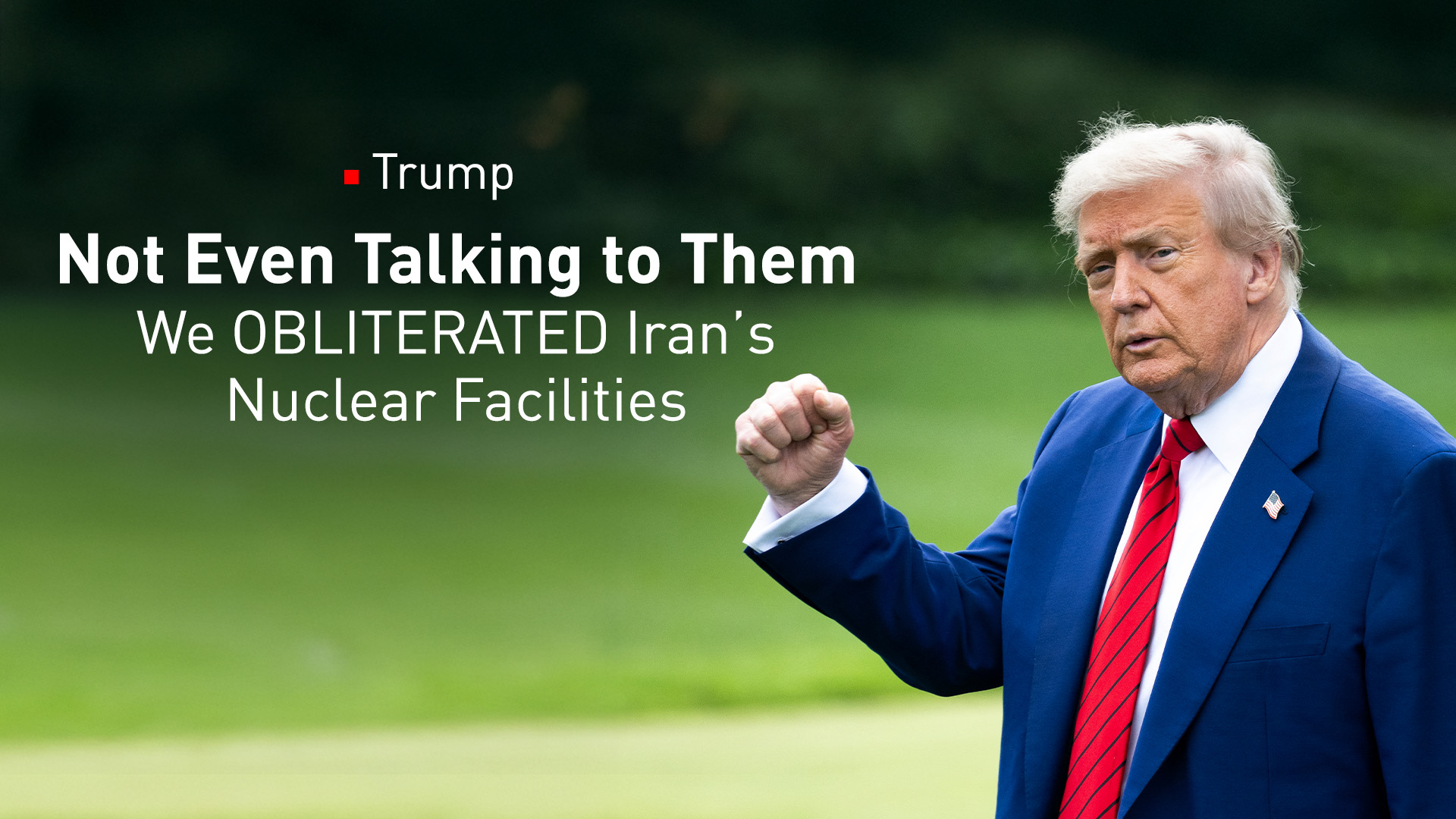 US President Donald Trump. (Photo: AFP)