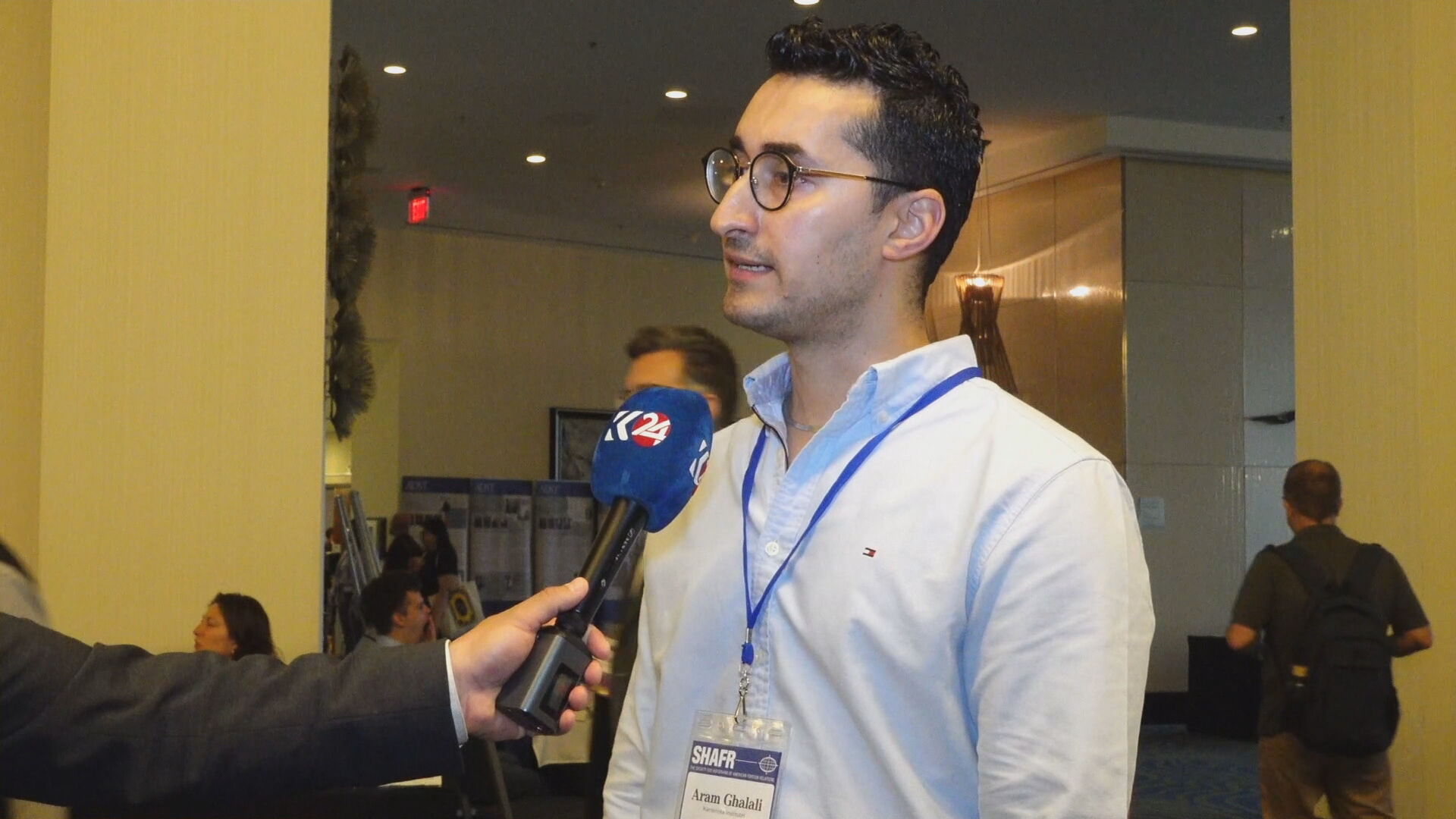 Kurdish scientist Dr. Aram Ghalali. (Photo: Kurdistan24)