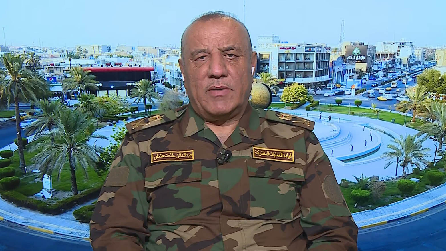 سرلشکر عبدالخالق طلعت، نماینده‌ی دولت اقلیم کوردستان در فرماندهی عملیات مشترک