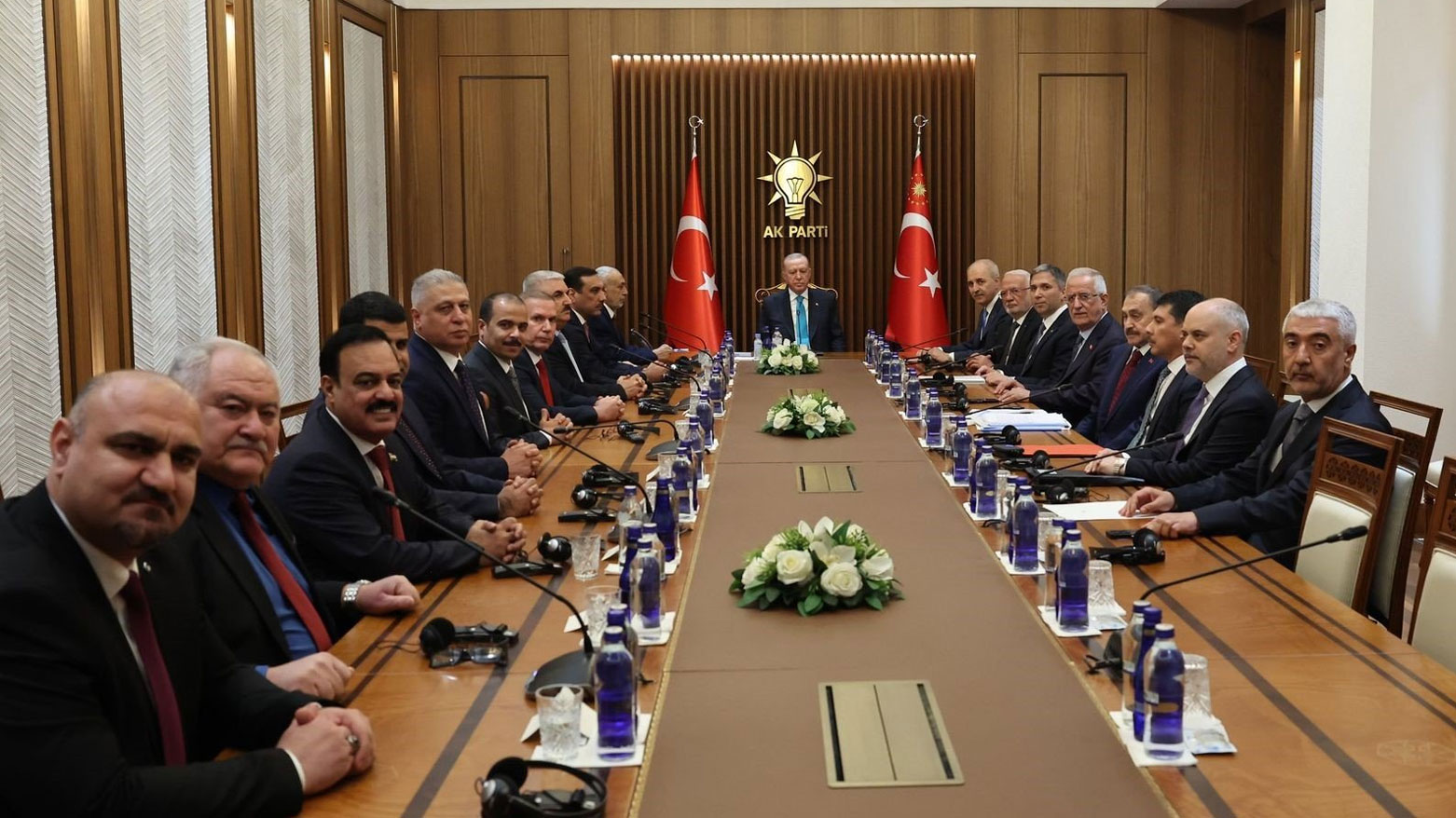 نشست اردوغان با هیئت مجلس نمایندگان عراق