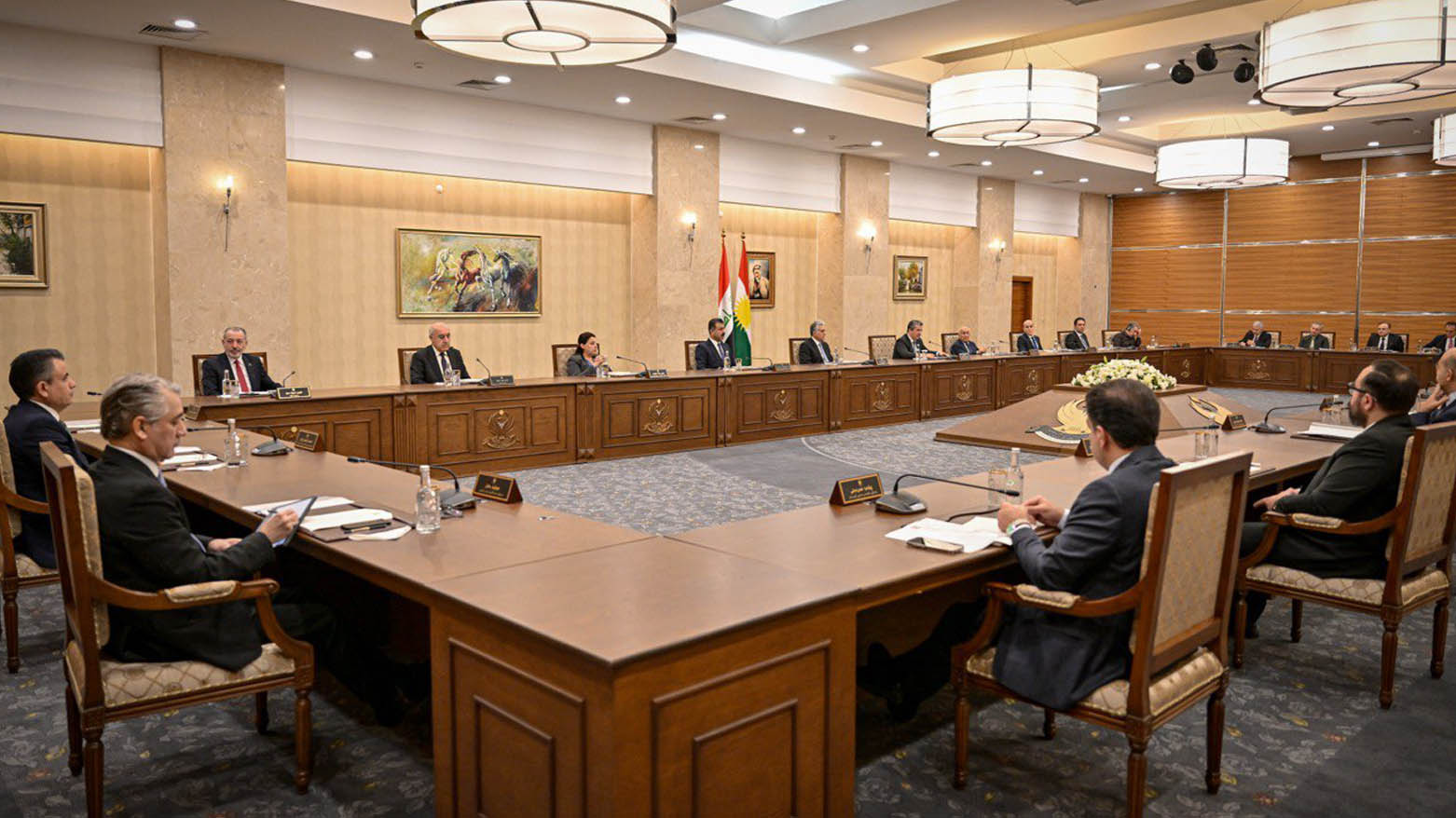 The meeting of the KRG Council of Ministers, July 2, 2025. (Photo: KRG)