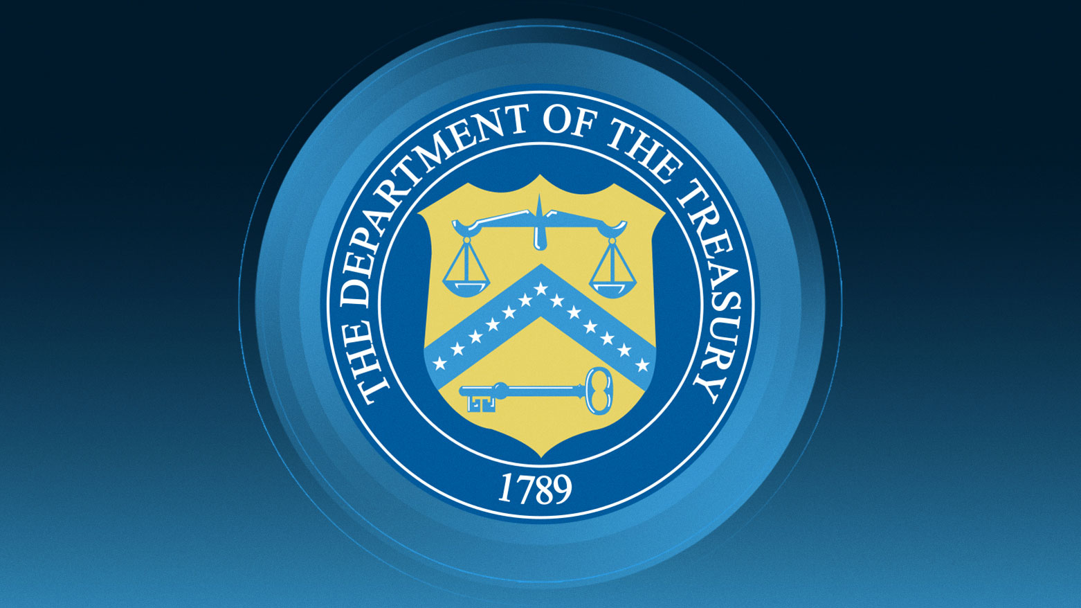 The logo of the US Department of the Treasury. (Photo: Kurdistan24)