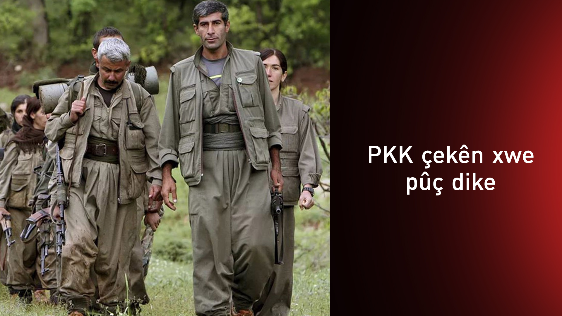 Associated Press: PKK çekên xwe li şûna radestkirinê pûç dike